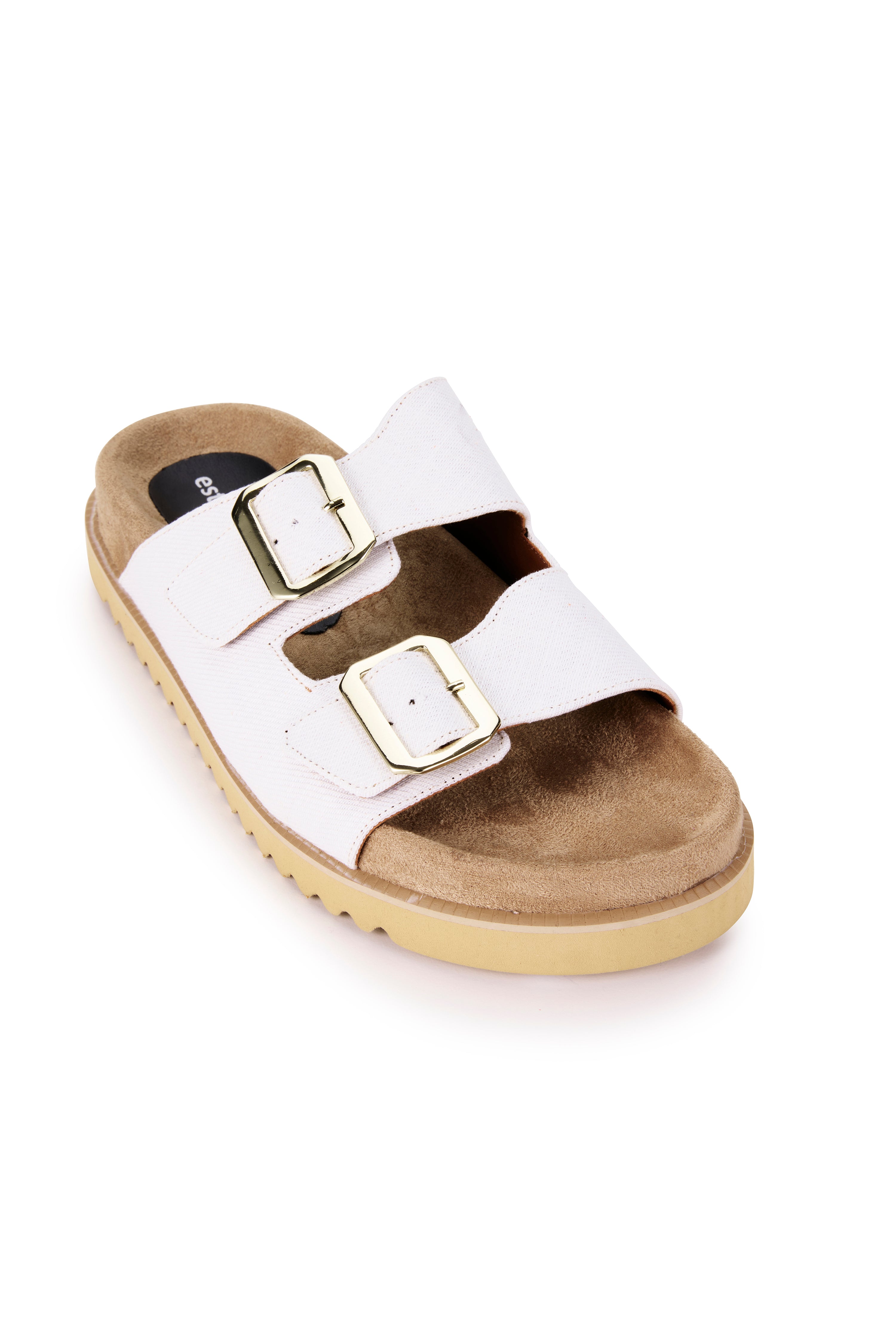 Rio Denim Slide - White Denim- LAST PAIR - Size 38