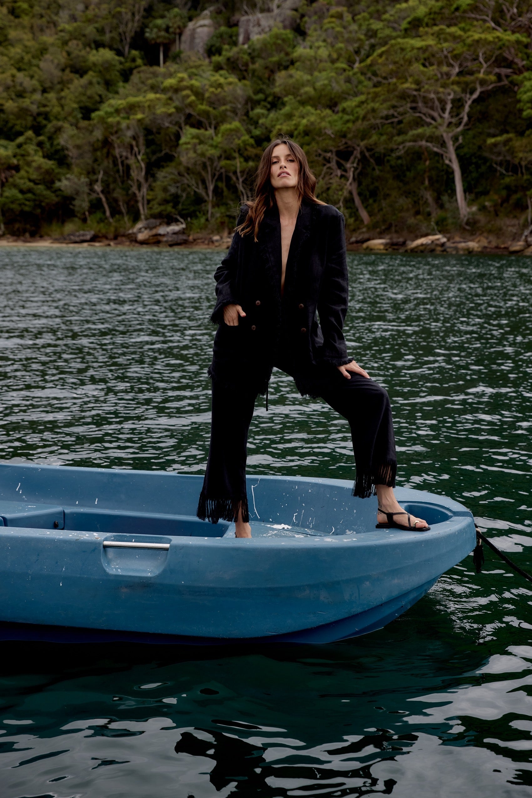 Fringe Jacket - Black