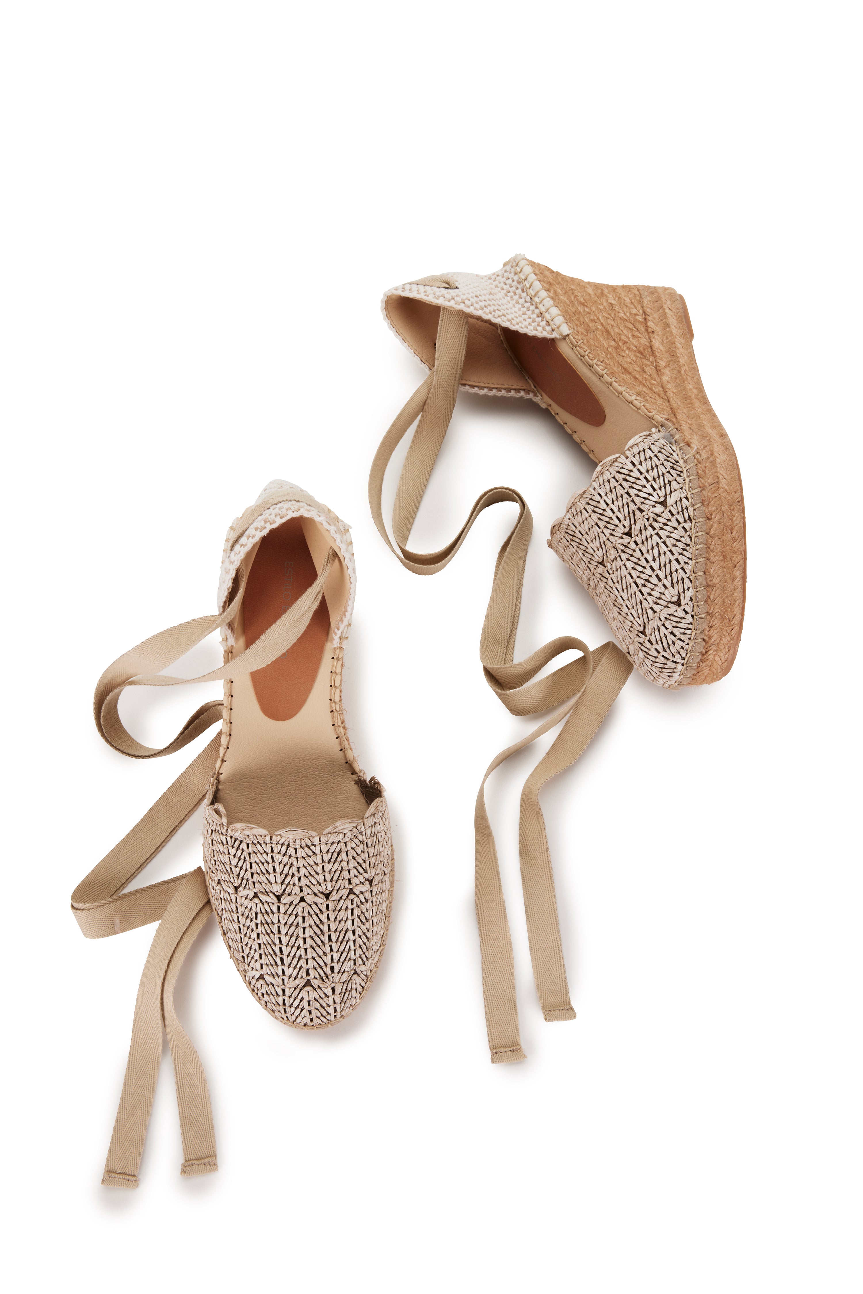 Purl Espadrille Wedge - Natural - LAST PAIR - Size 38