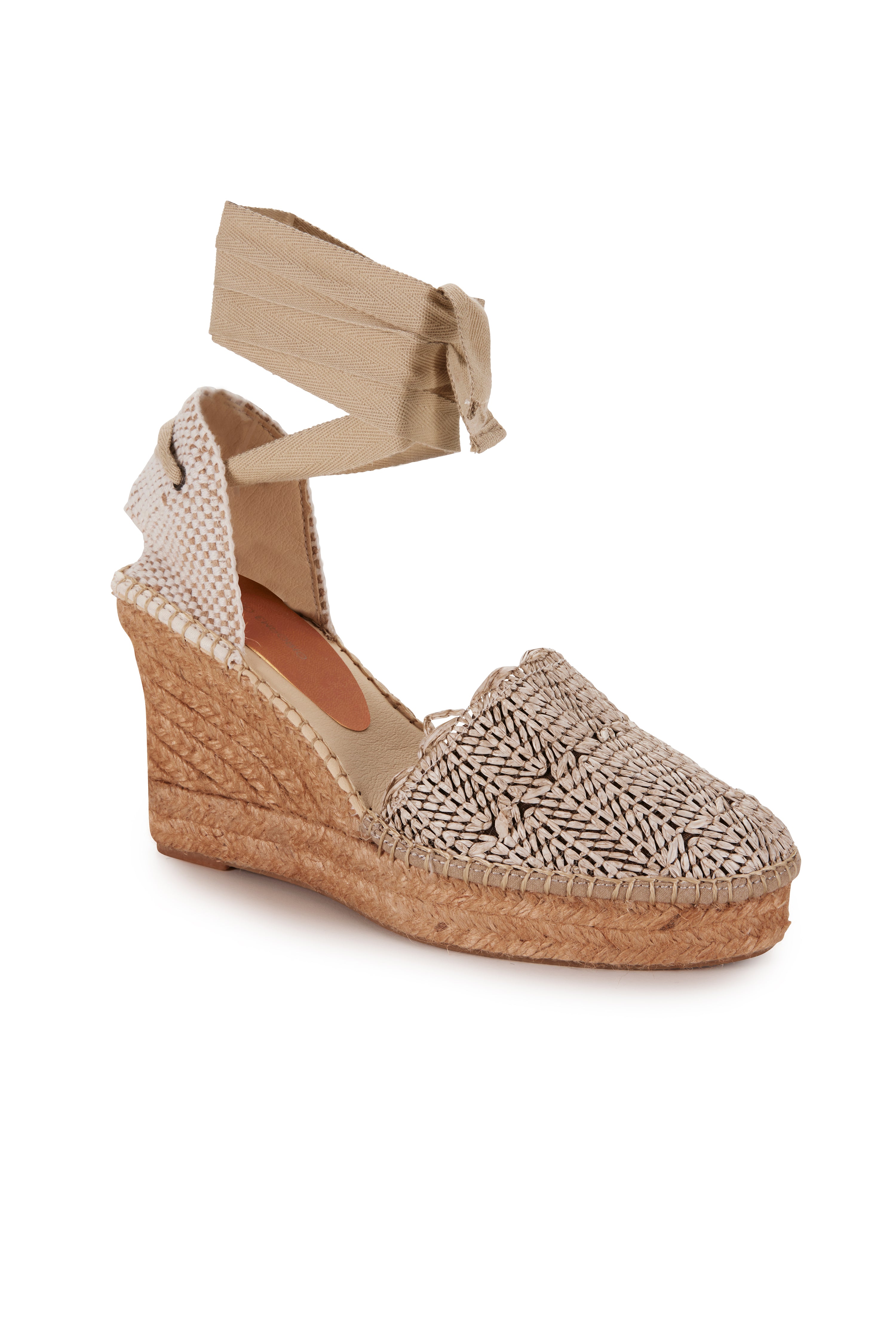 Purl Espadrille Wedge - Natural - LAST PAIR - Size 38