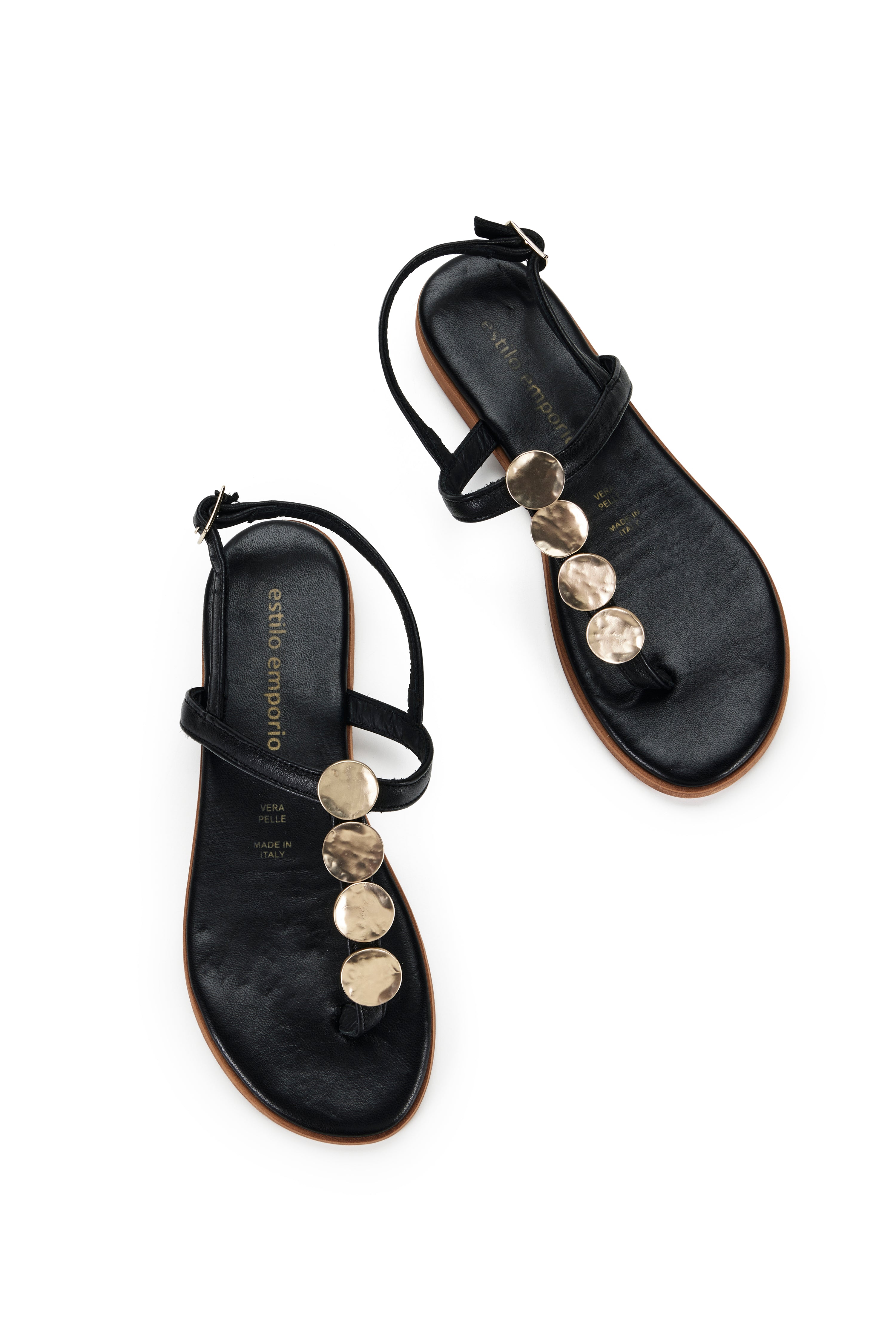 Athena Sandal - Black