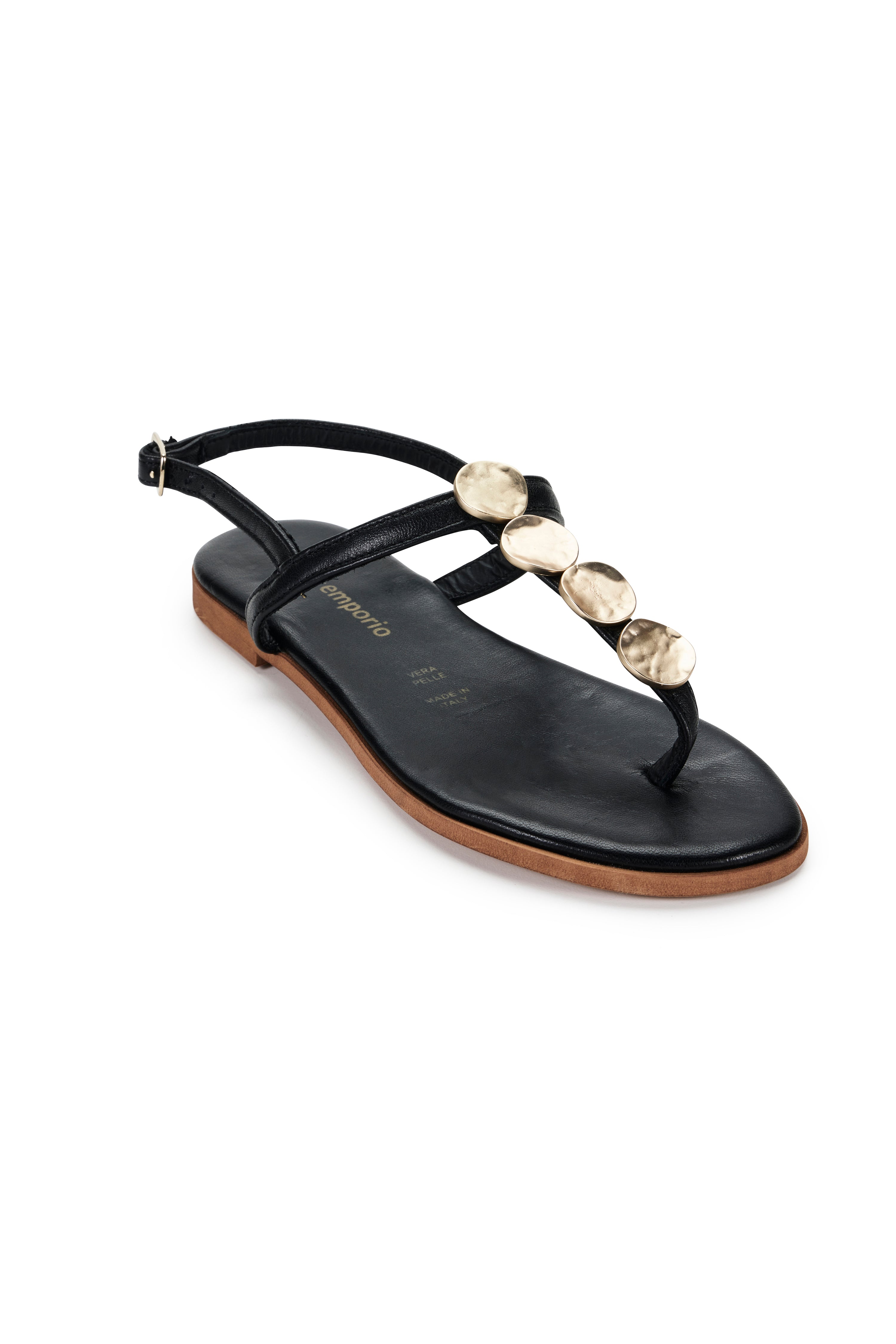 Athena Sandal - Black