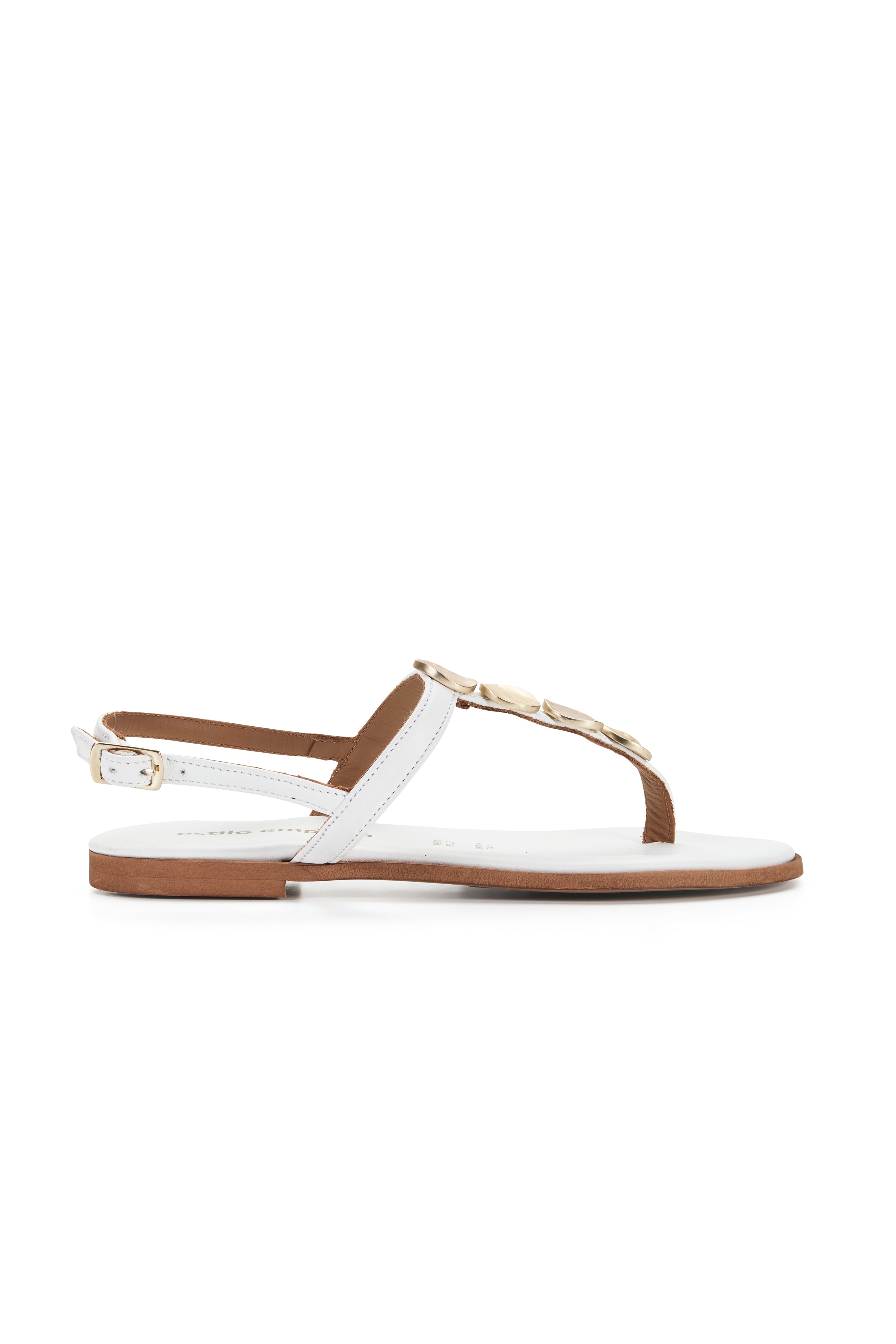 Athena Sandal - White