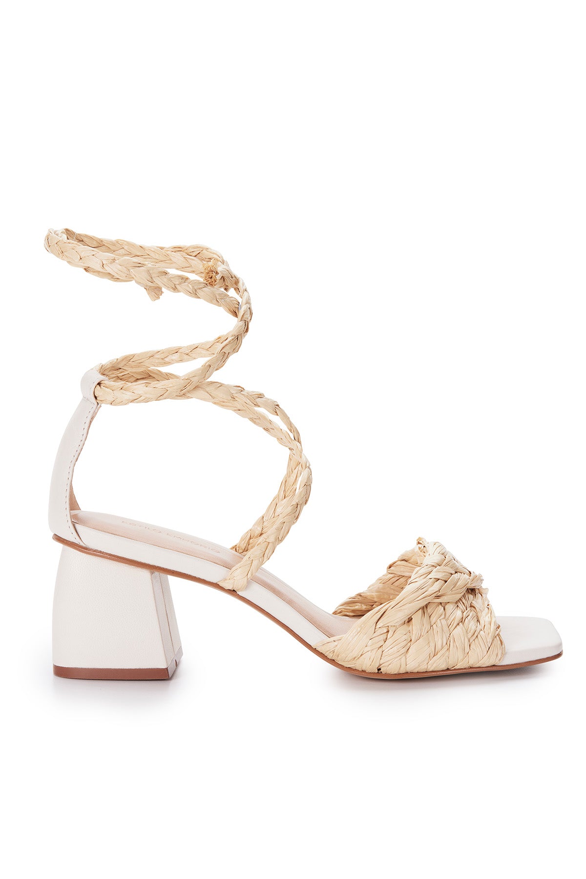 Looma Heel Off White Natural