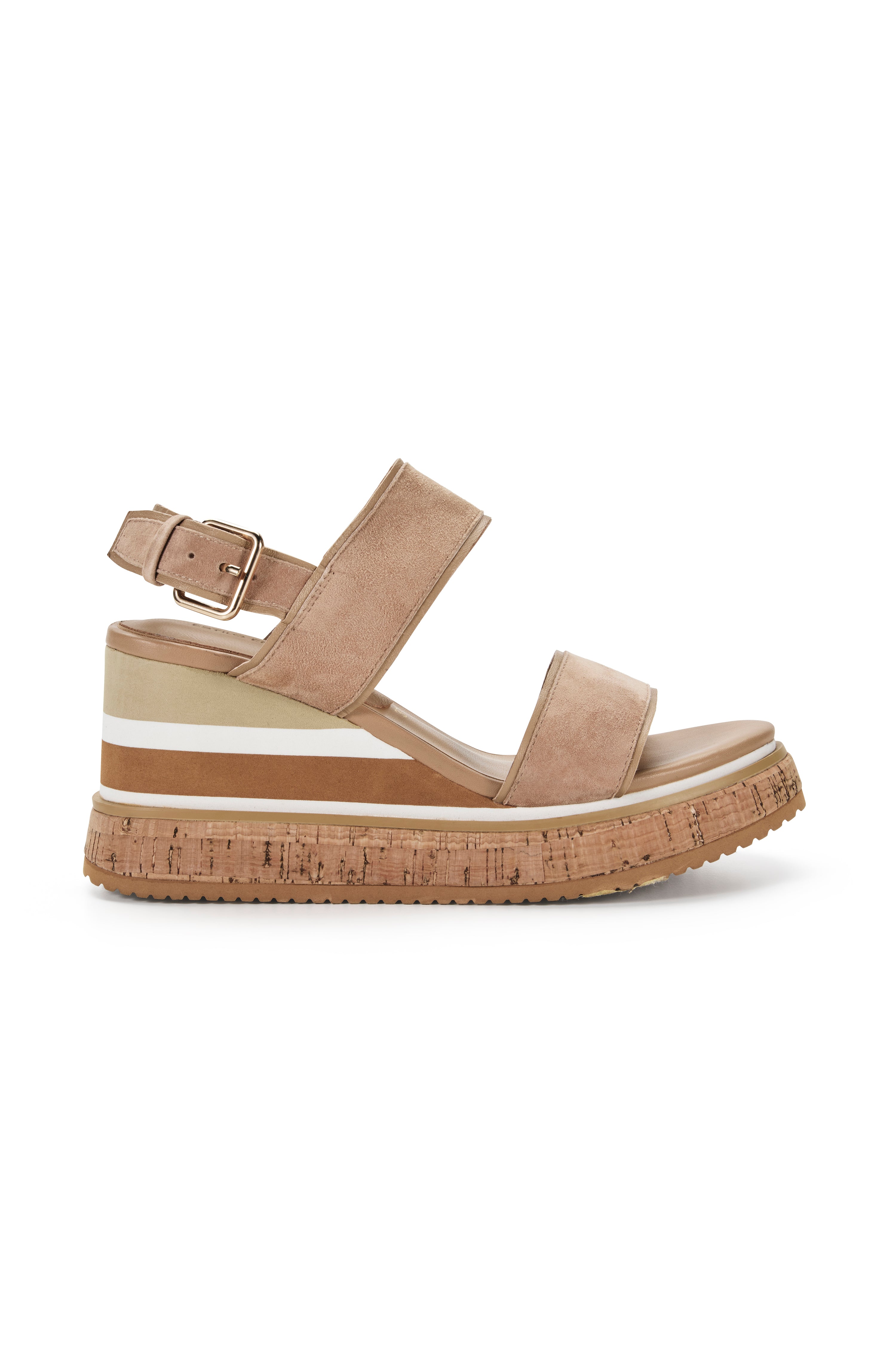 Clover Wedge - Camel