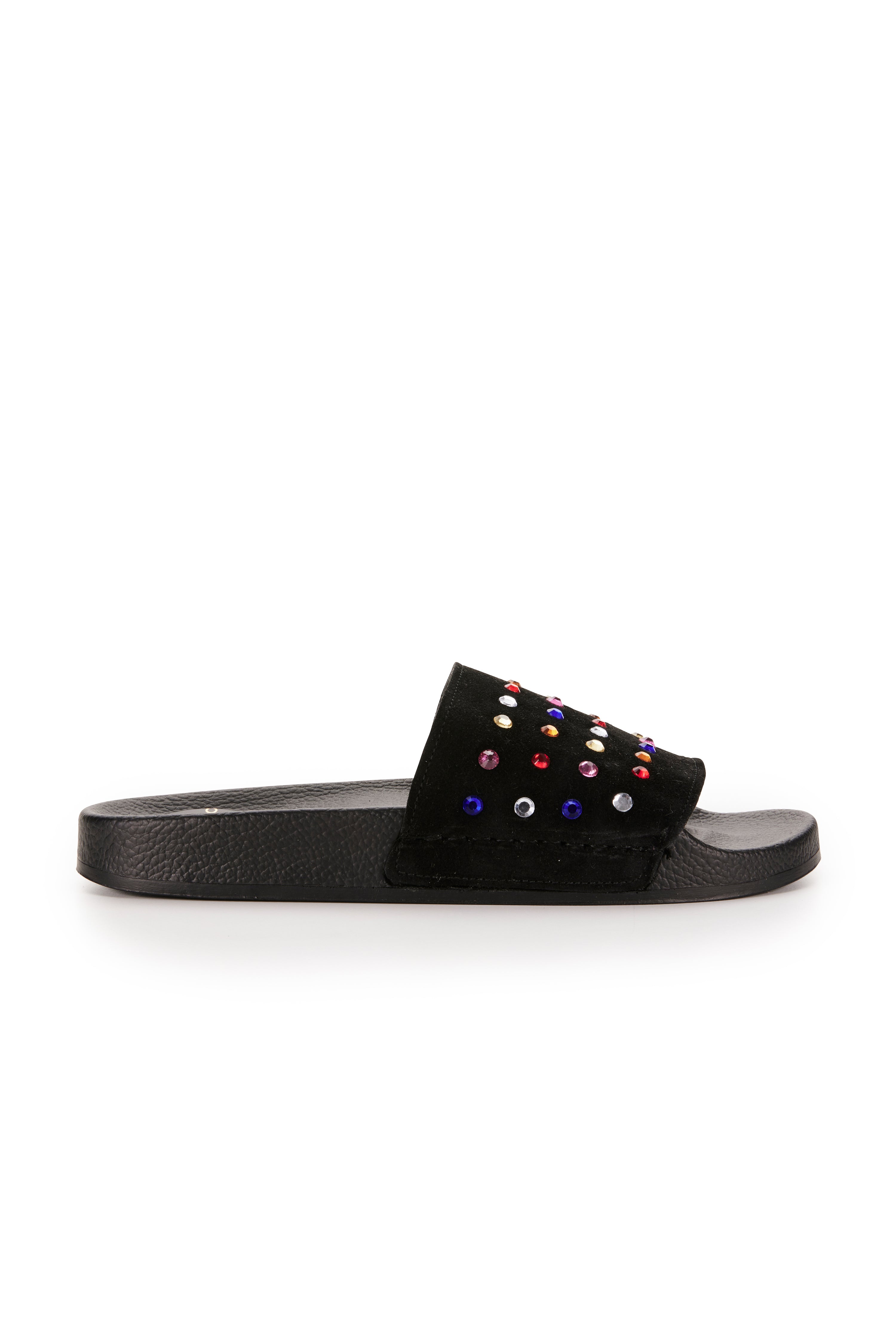 Saloon Slide - Black Multi - Sample Size 37