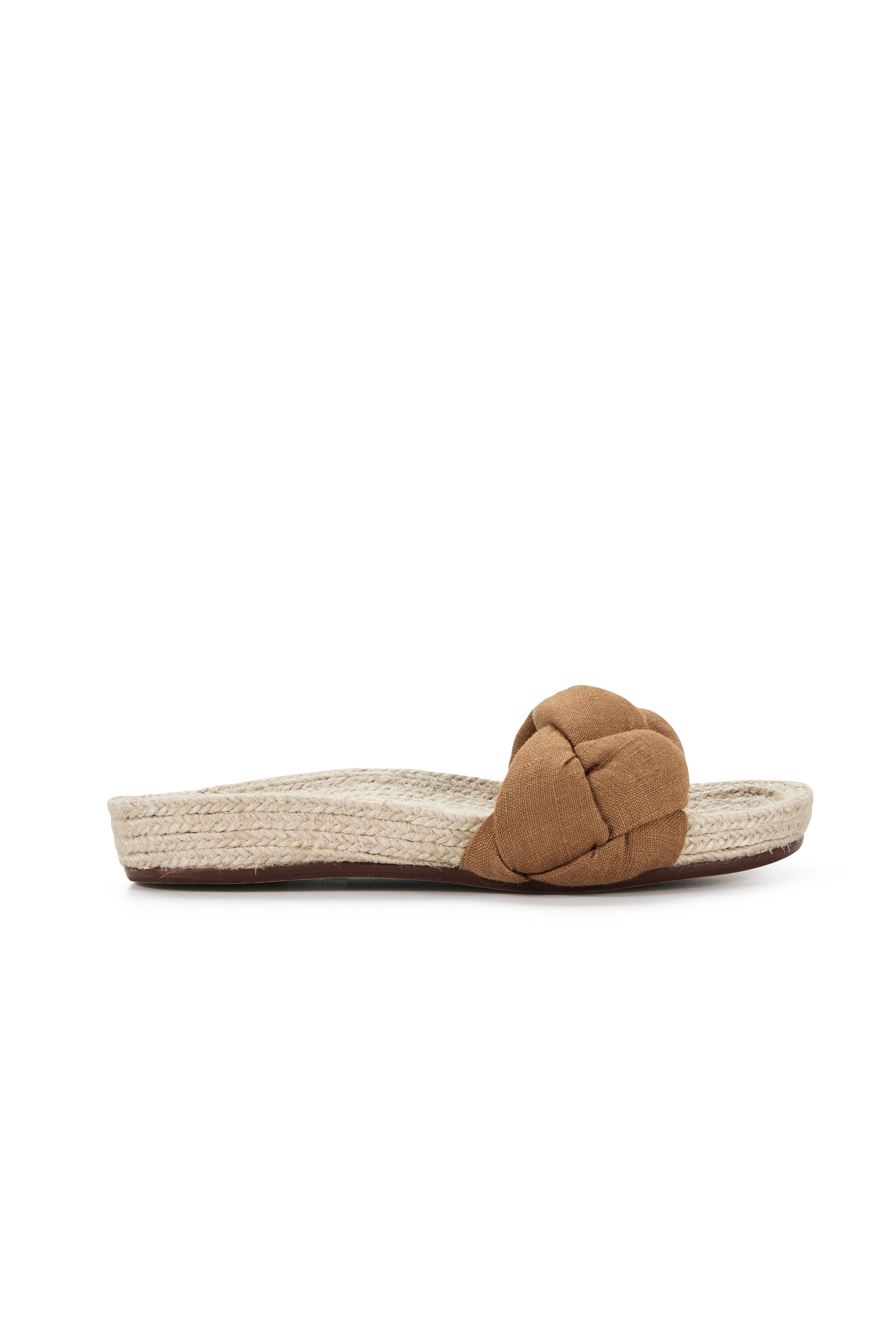 Nicola Espadrille Flat - Honey