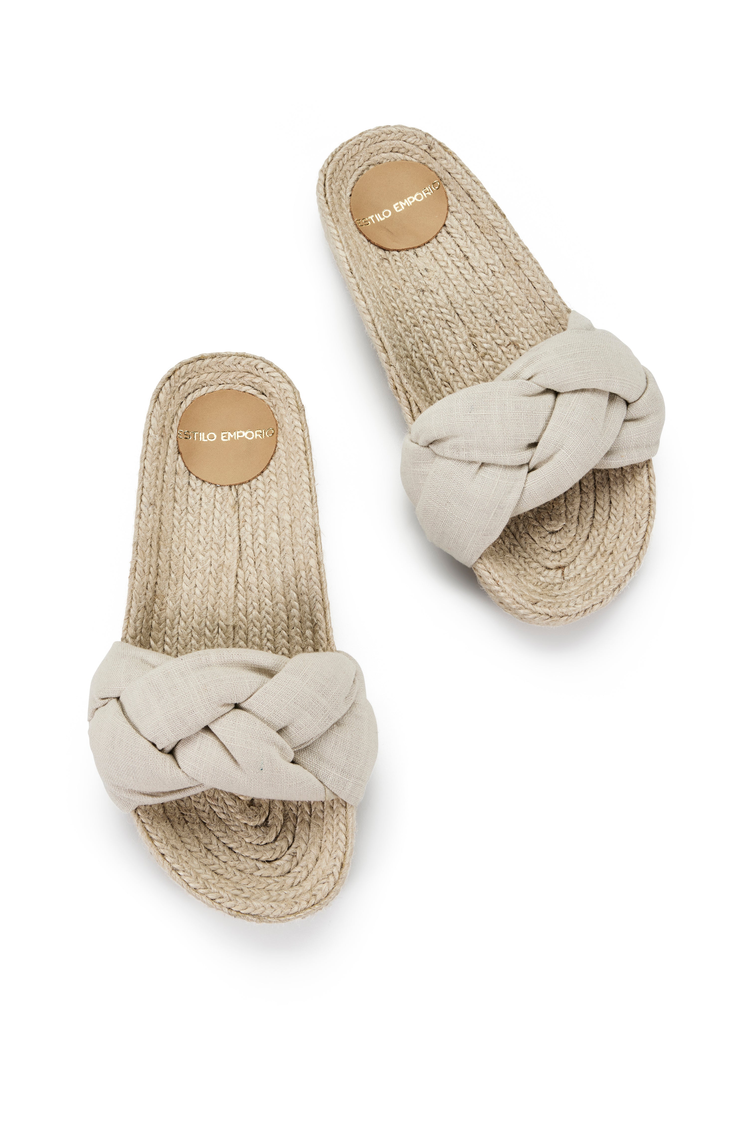 Nicola Espadrille Flat - Oatmeal