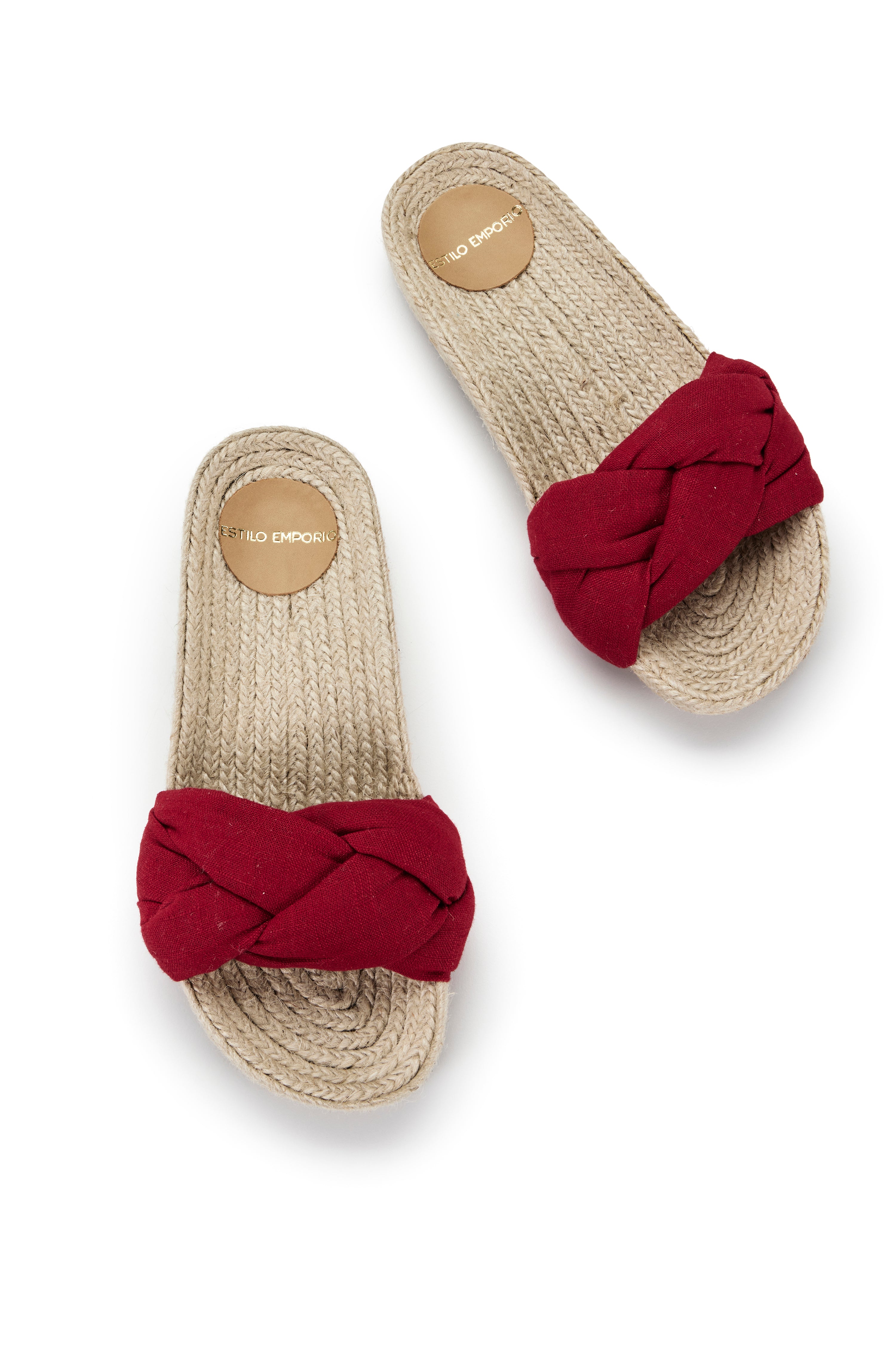 Nicola Espadrille Flat - Red