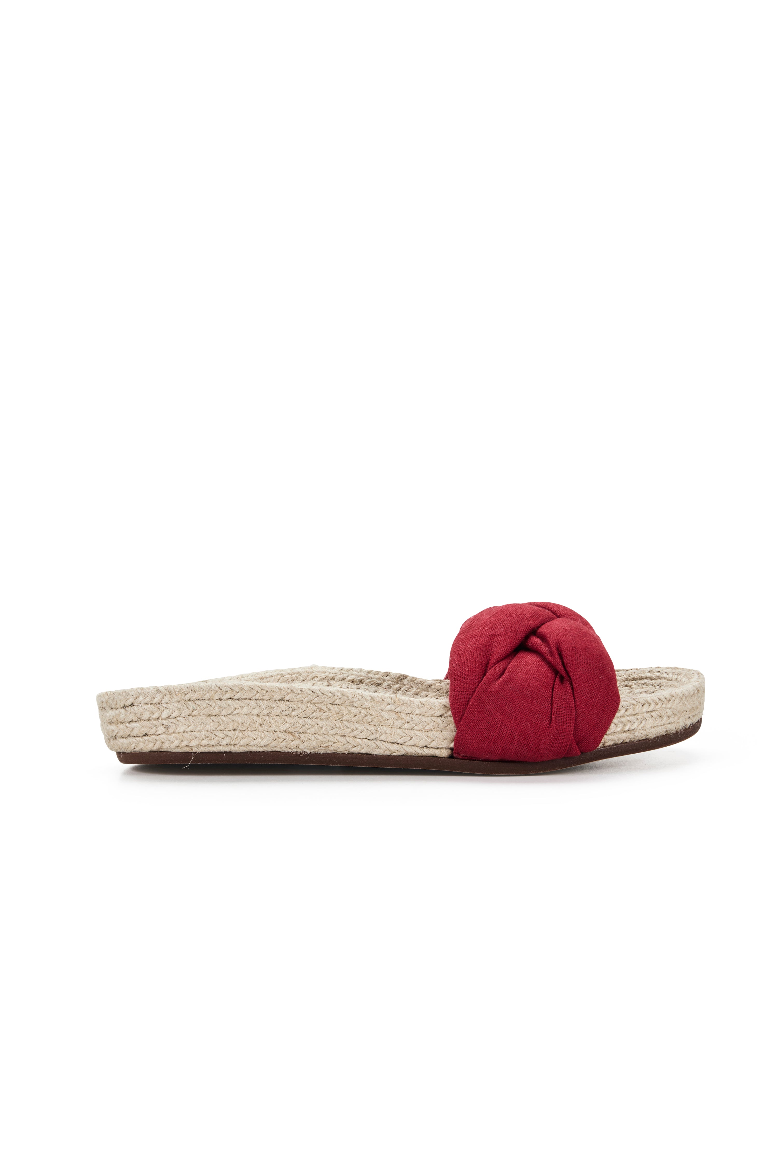 Nicola Espadrille Flat - Red