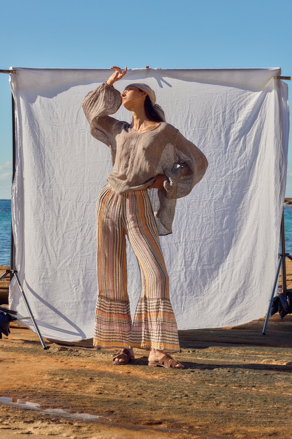 Cleopatra Shirt - Rete Chocolate