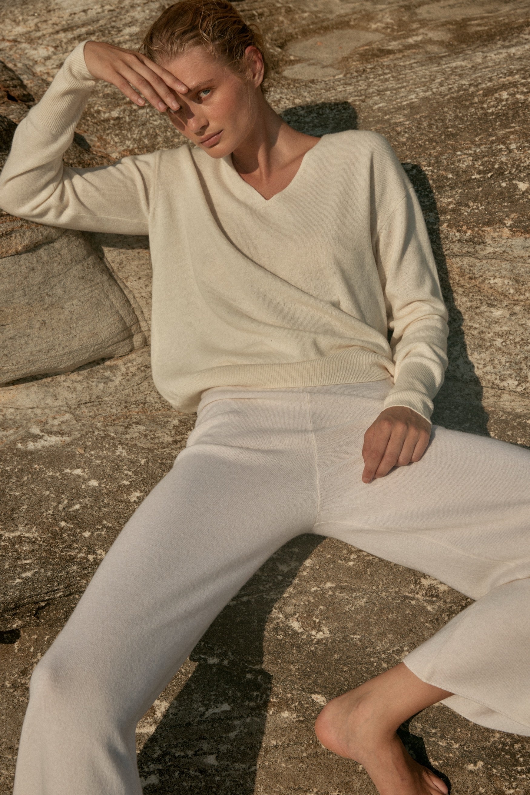 Colette Cashmere Sweater - Off White