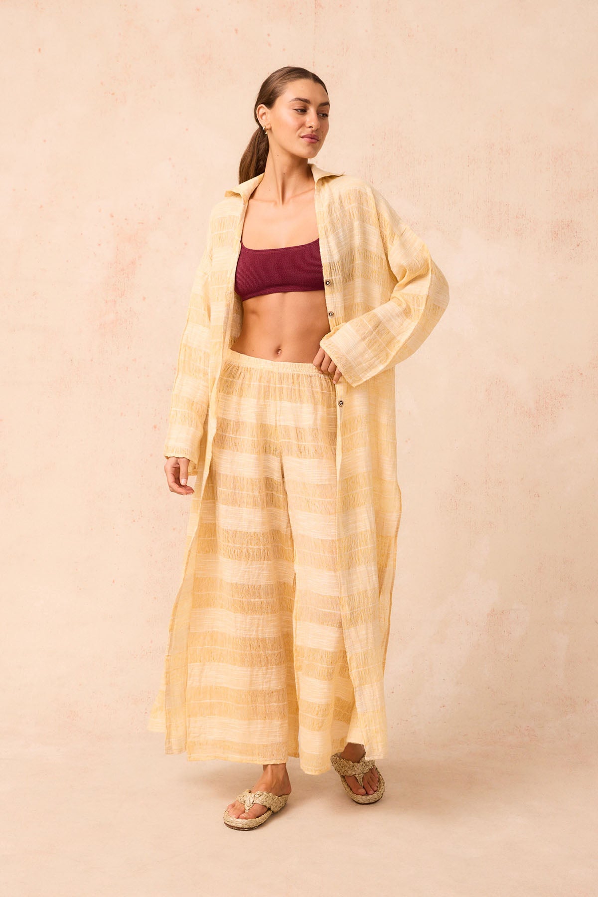 Villa Pant - Tela Atena Yellow