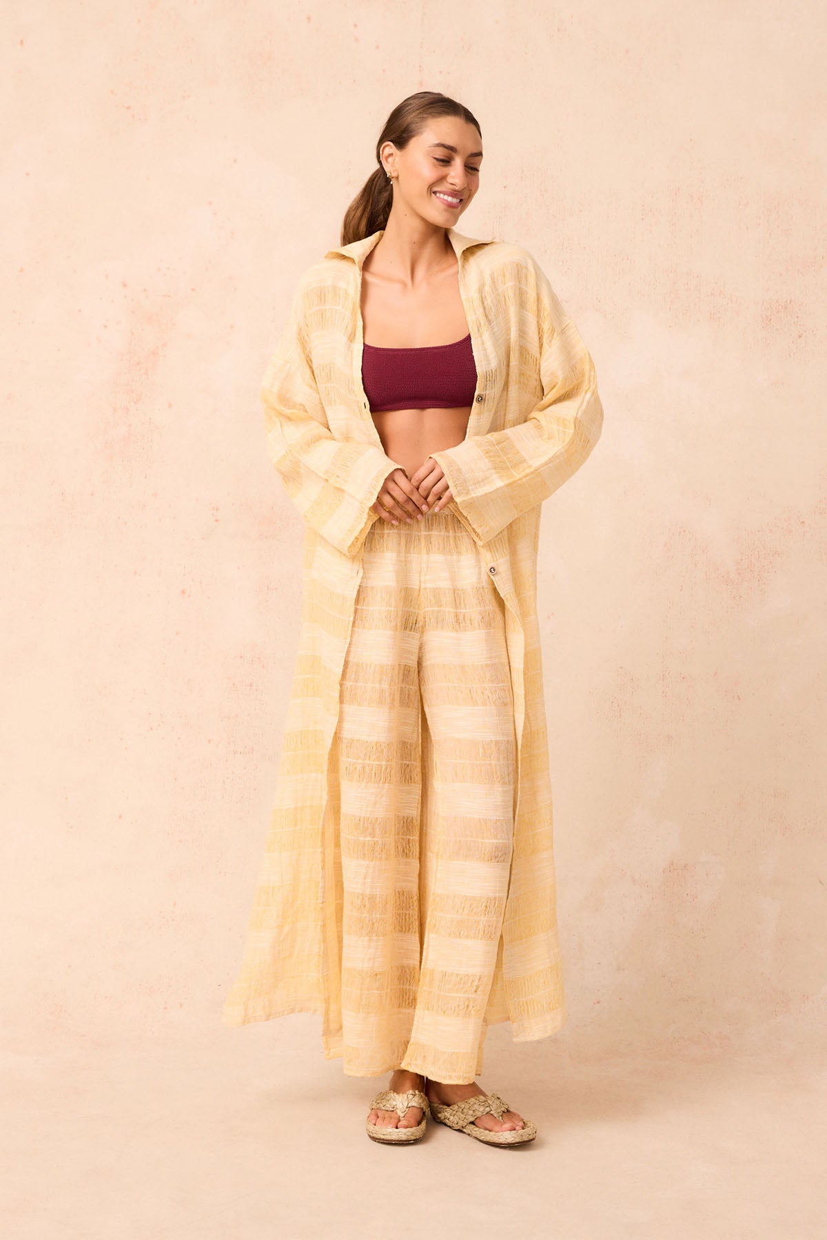 Villa Pant - Tela Atena Yellow