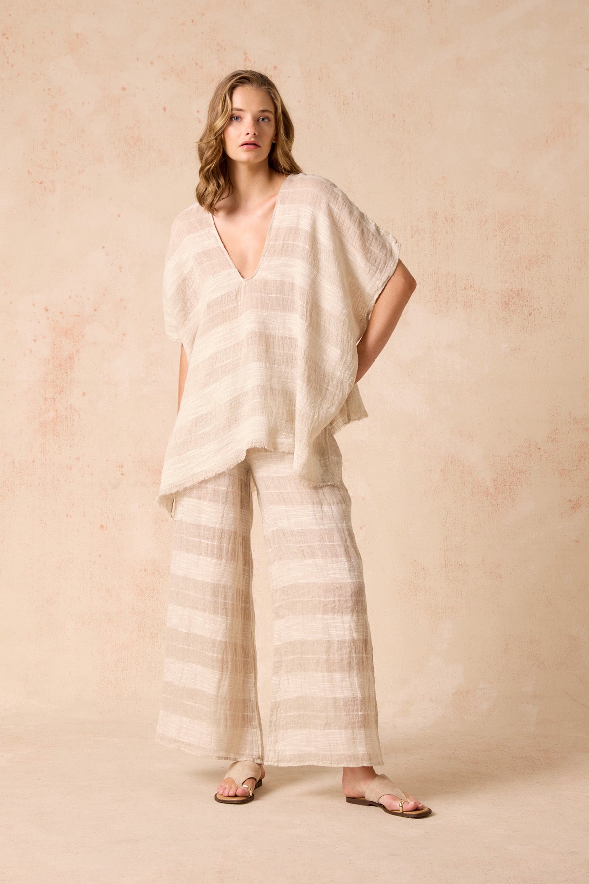 The Ziga Top - Tela Atena Natural