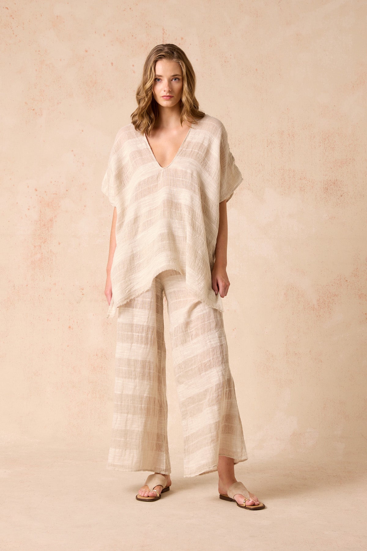The Ziga Top - Tela Atena Natural
