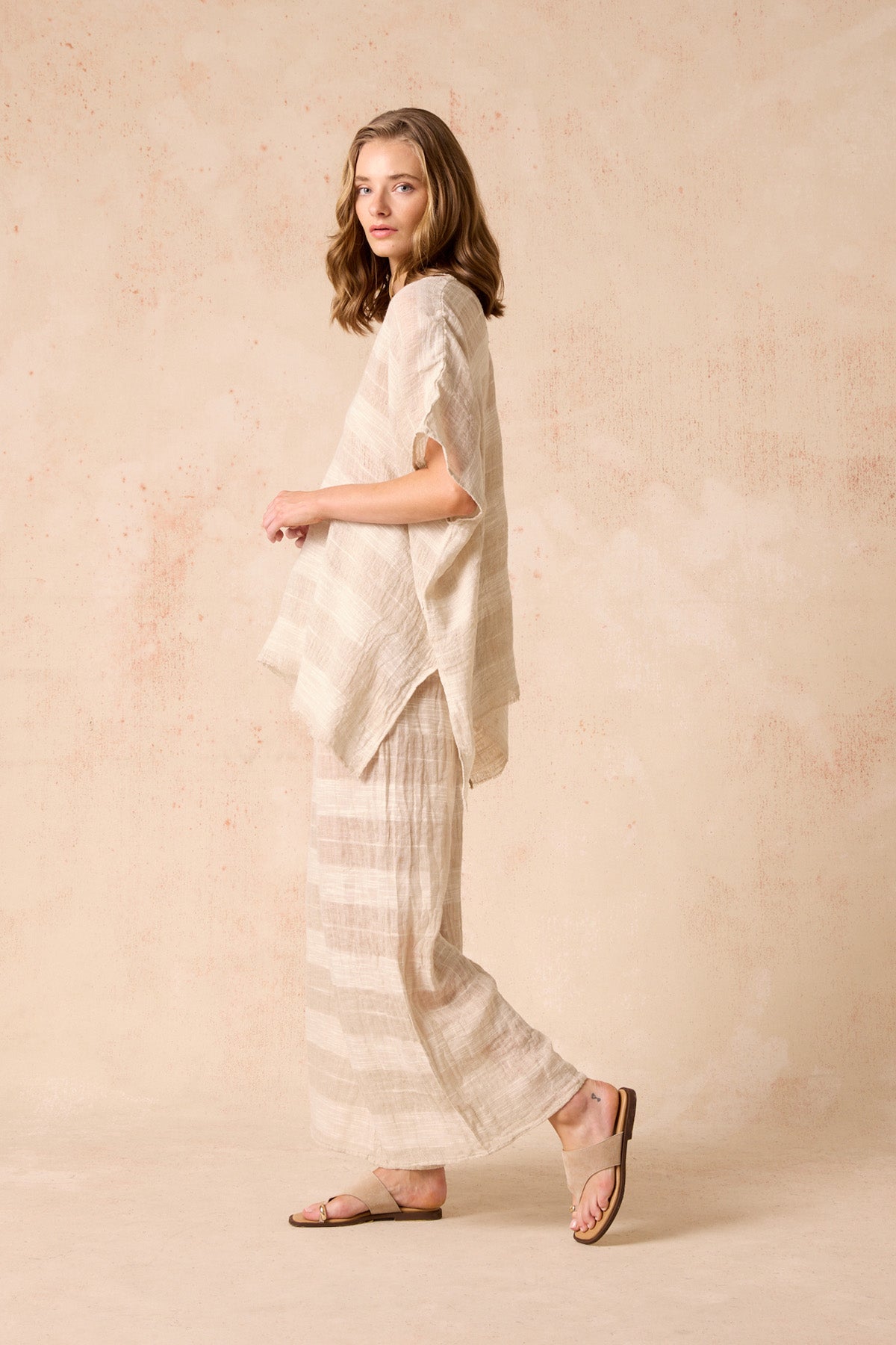 The Ziga Top - Tela Atena Natural