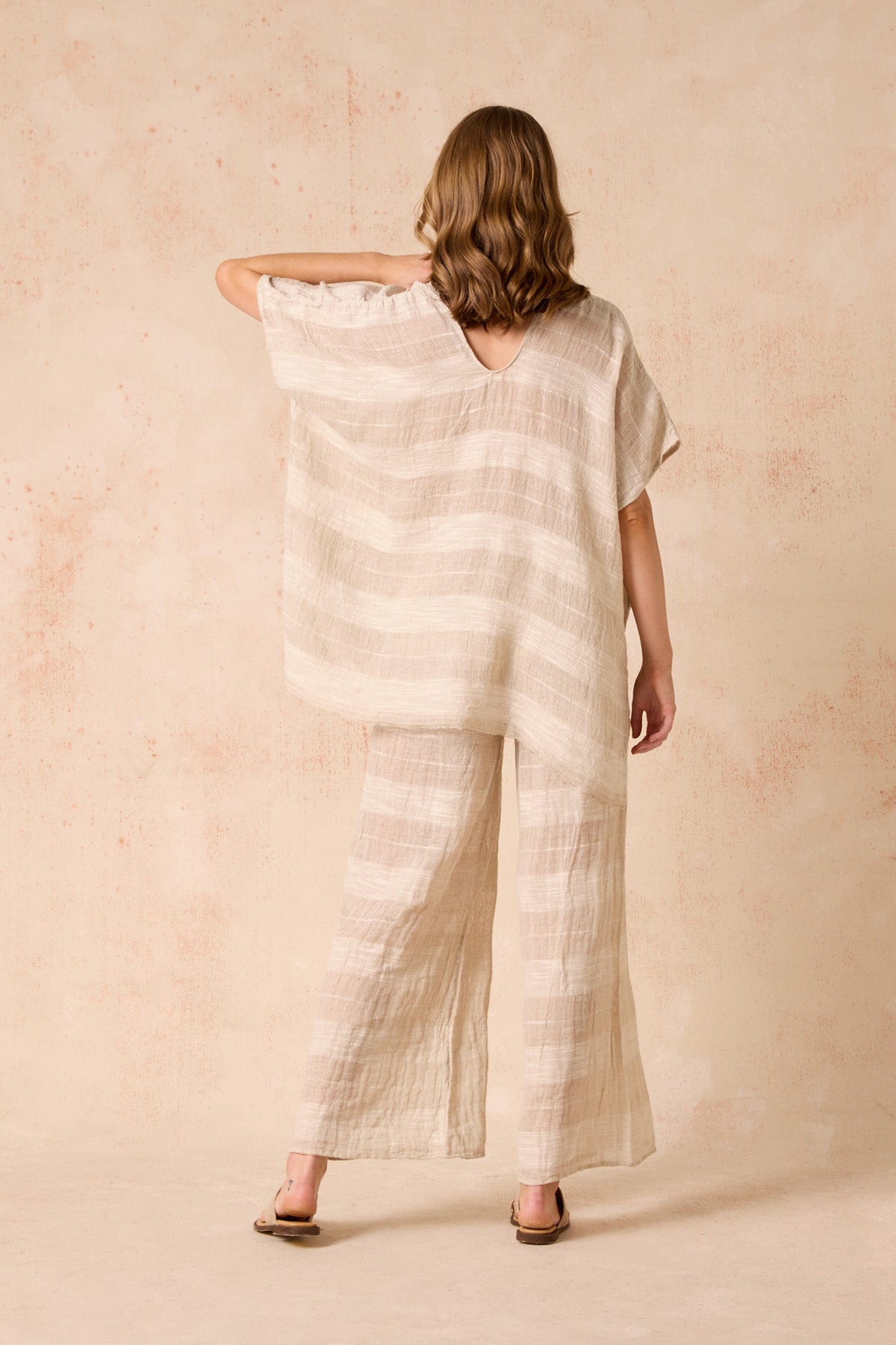 The Ziga Top - Tela Atena Natural