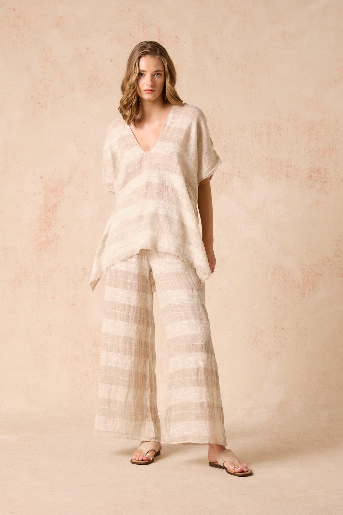 The Ziga Top - Tela Atena Natural