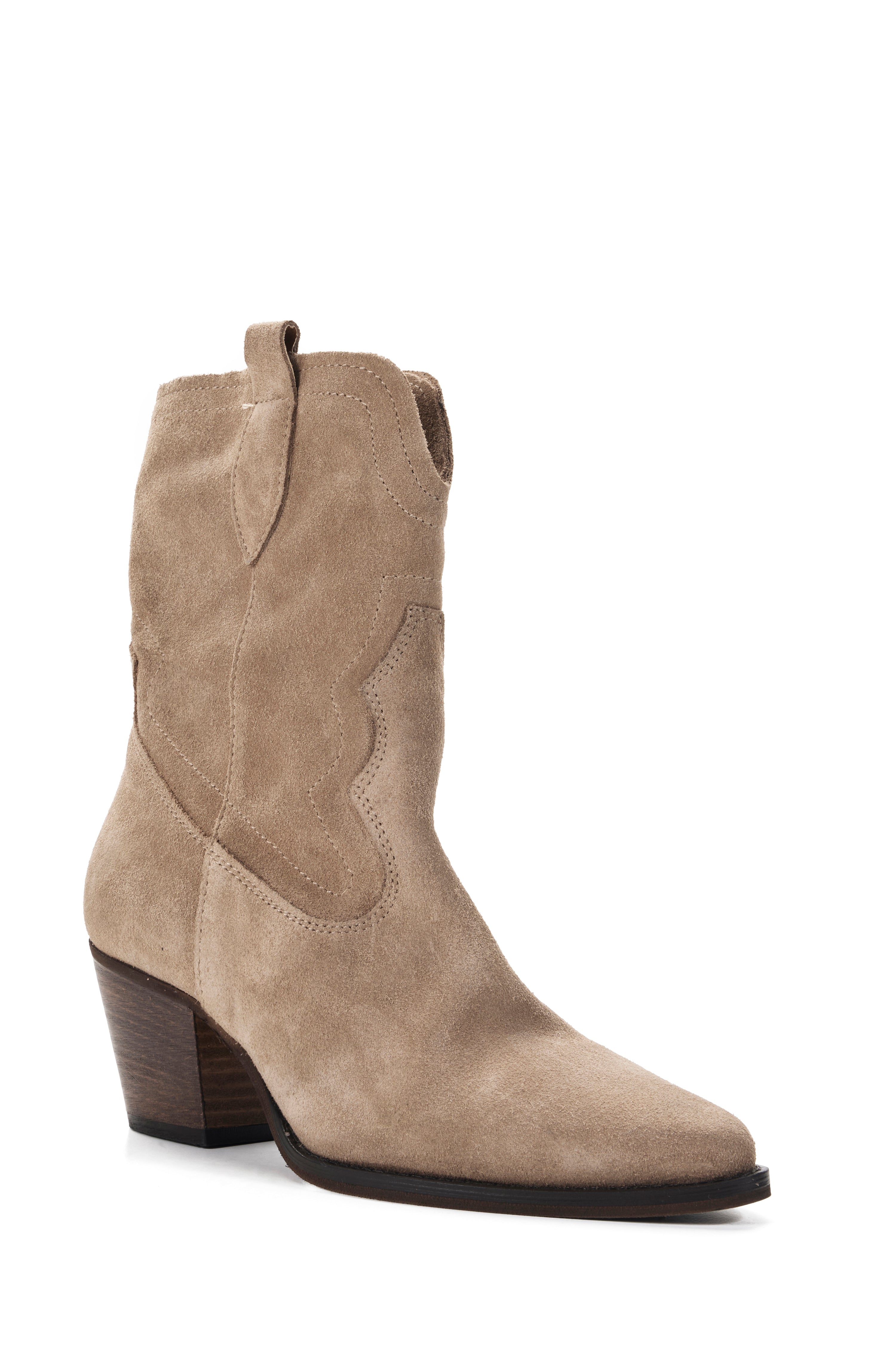 Suede Vaquerito Boot - Biscuit Suede