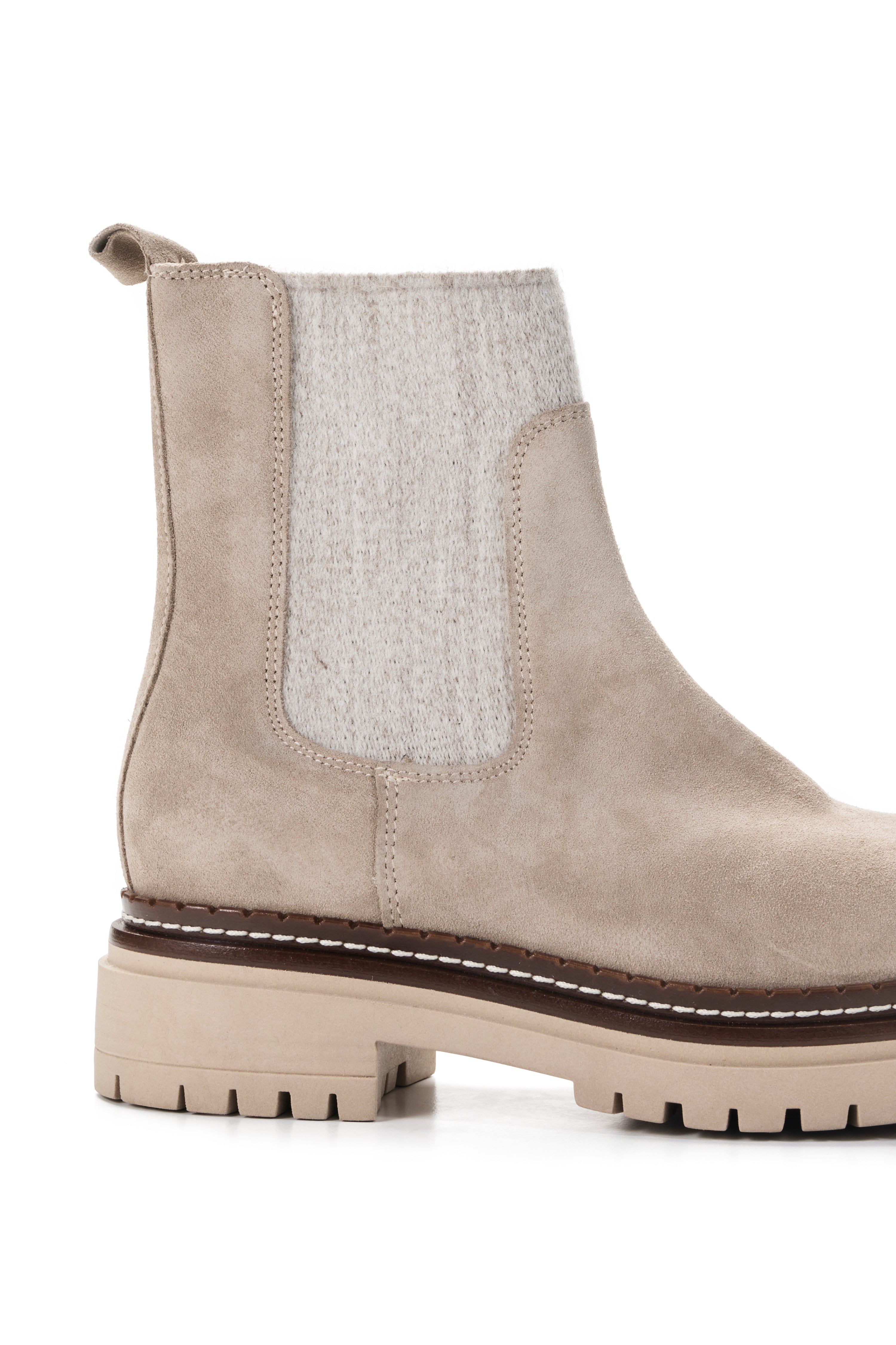 Suede Lana Boot - Sand Suede