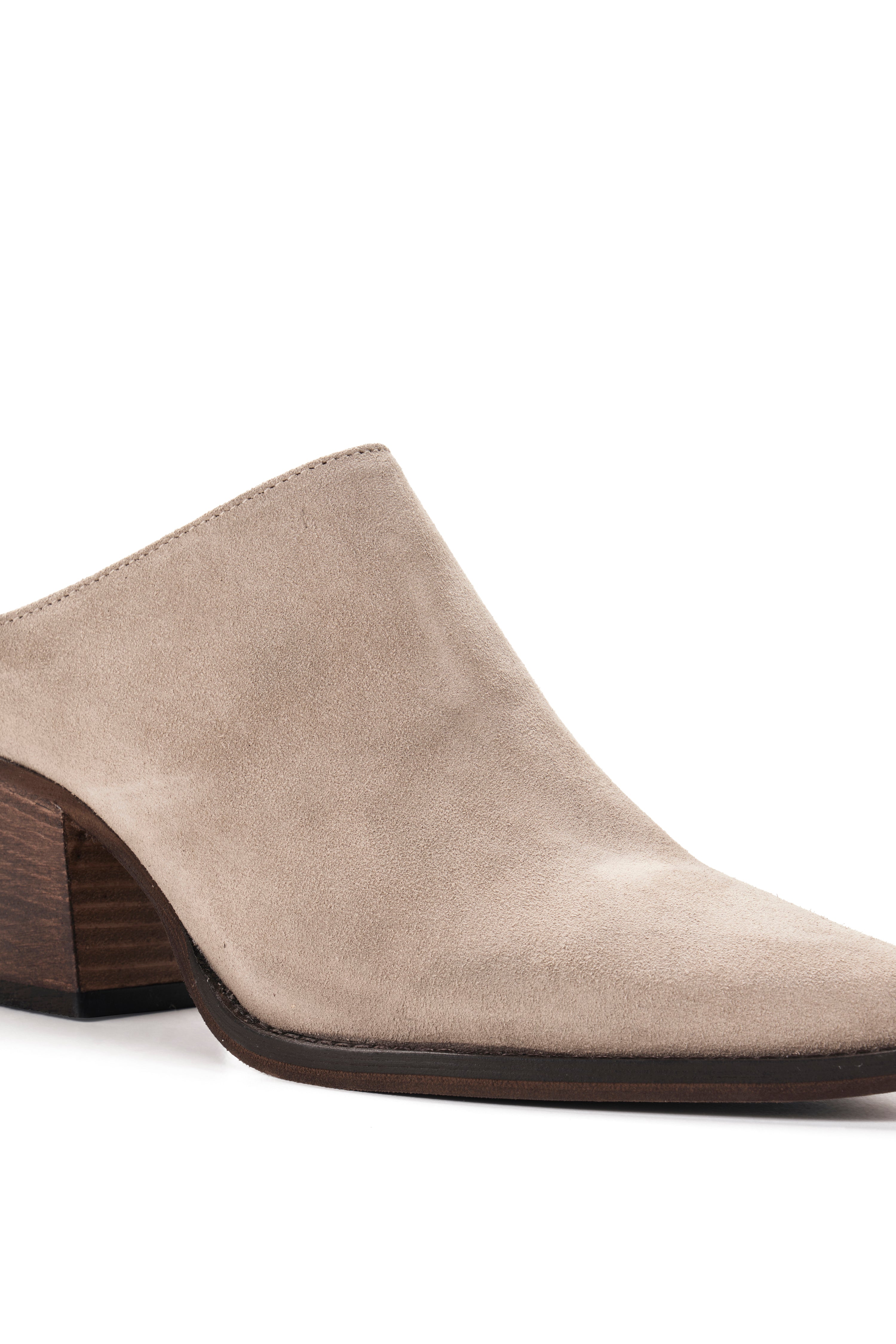 Suede Seine Mule - Sand