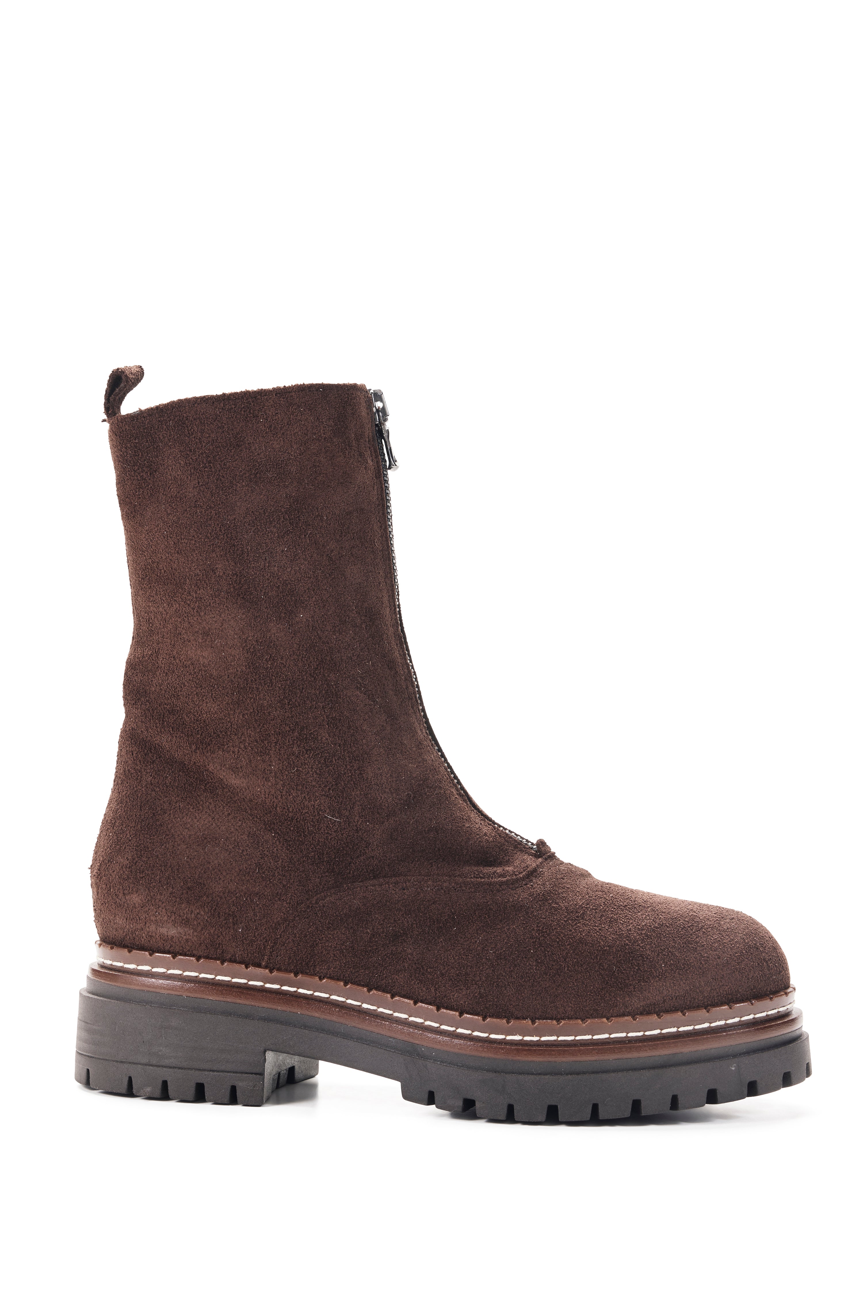 Logan Boot - Chocolate Suede - Size 37 Sample