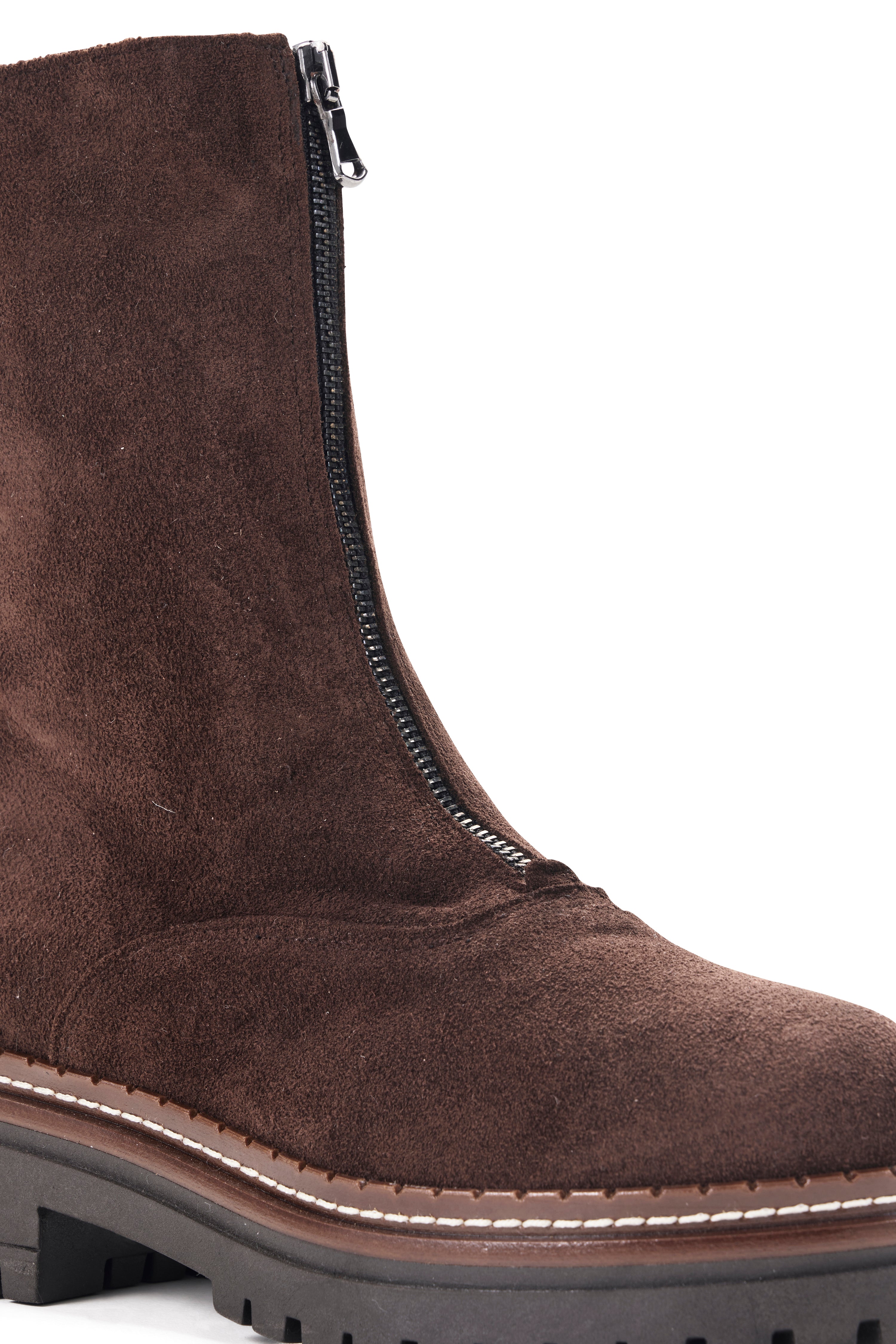Logan Boot - Chocolate Suede - Size 37 Sample