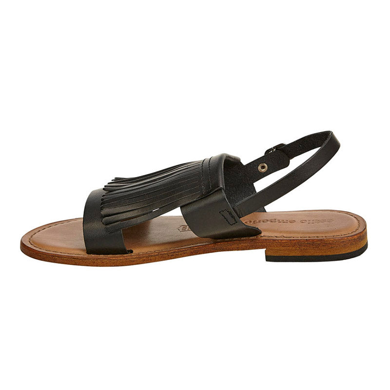 Oxford Sandal Black - LAST PAIR - Size 37