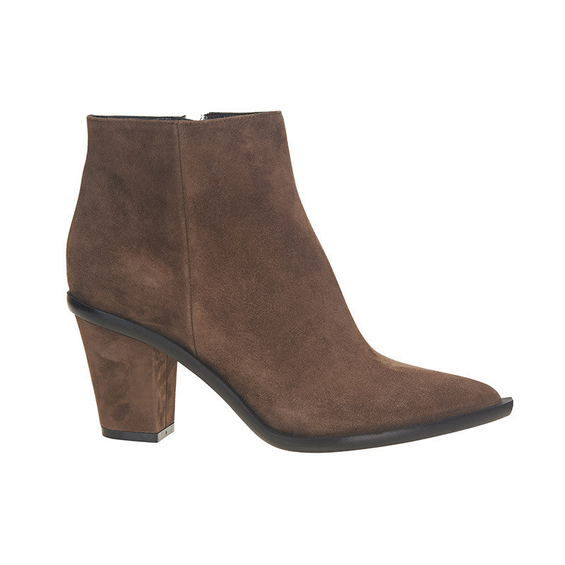 Stacked Heel Ankle Boot Bad Rose - Last One Size 41