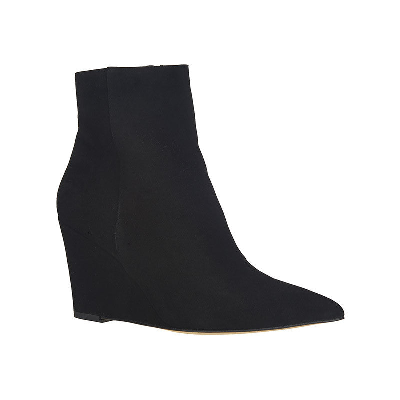 Winnie Wedge Boot - BLACK - LAST PAIR - Size 37 - Sample