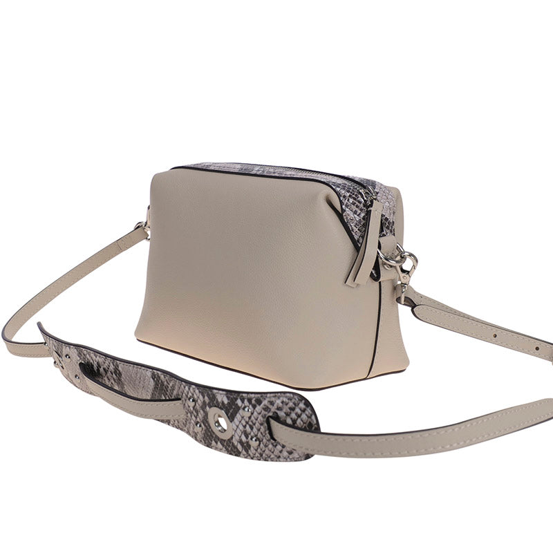 Suki Crossbody Bag Fawn-Snake