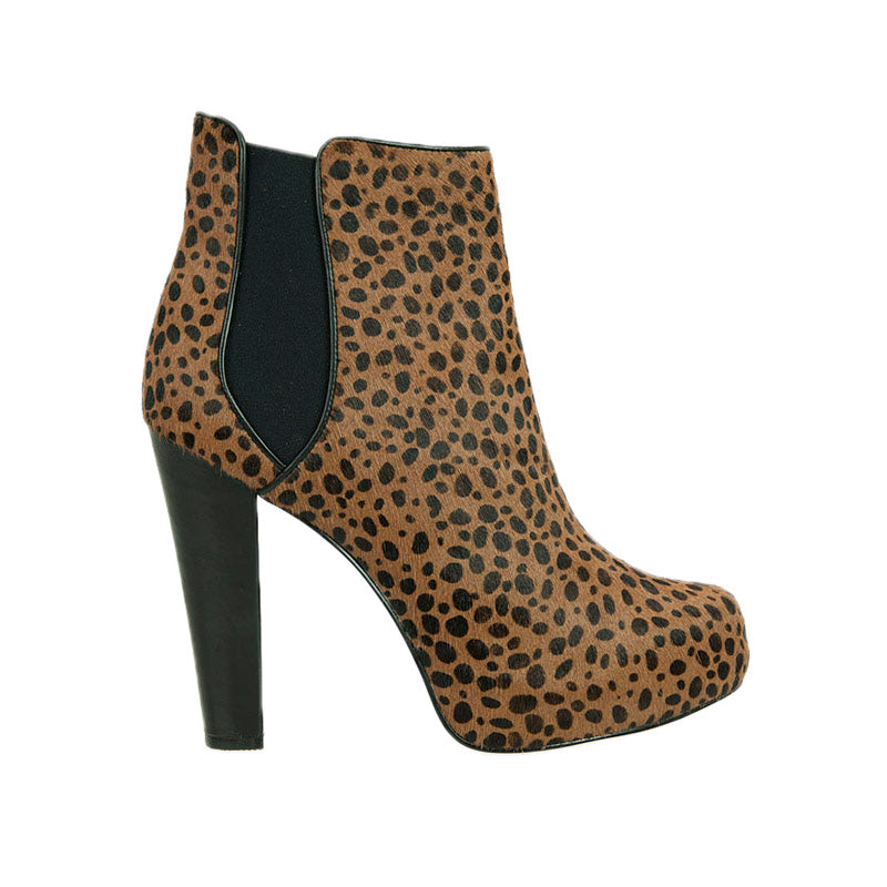 Leopard Boots