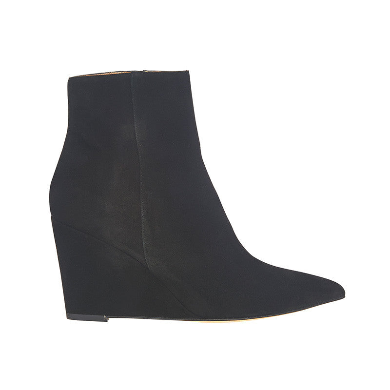 Winnie Wedge Boot - BLACK - LAST PAIR - Size 37 - Sample