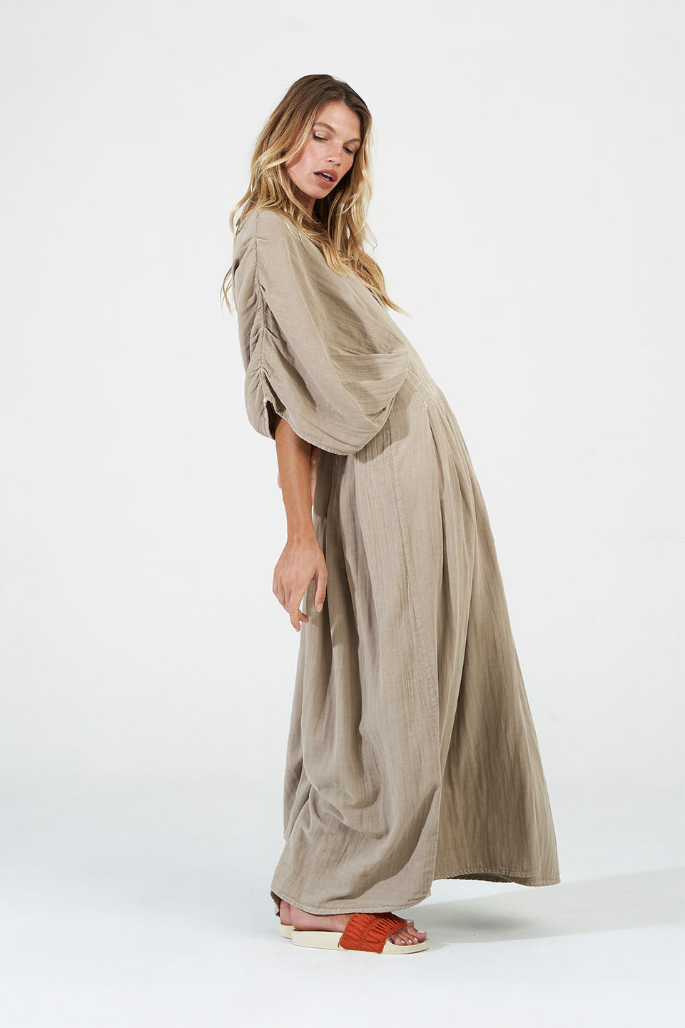 Leila Dress - Clay