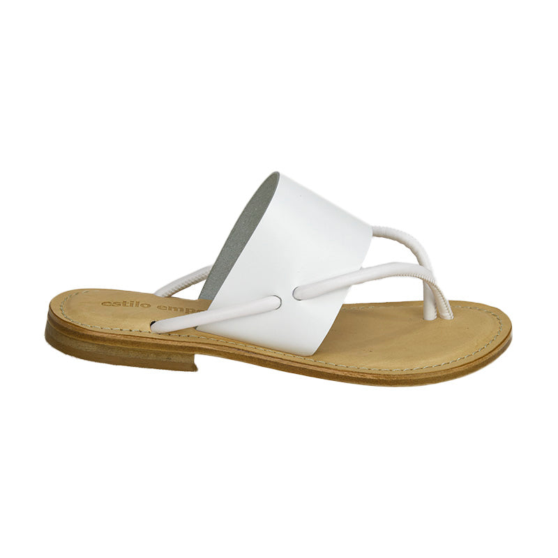 Polo Sandal - White