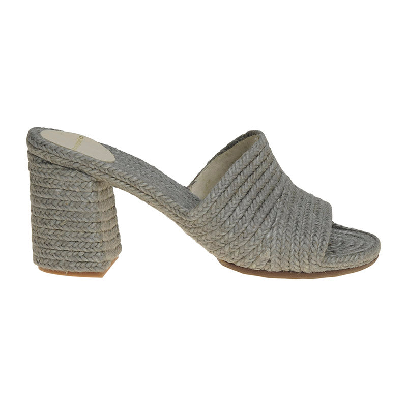 Woven Jute Mule Ash - LAST PAIR - Size 37