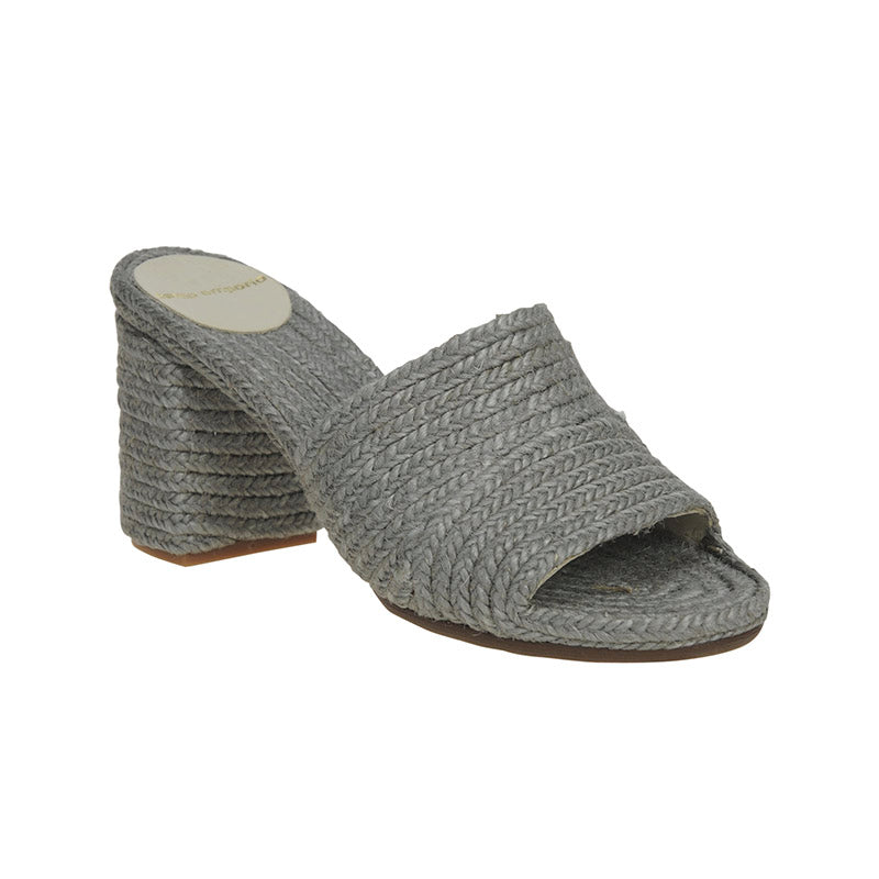 Woven Jute Mule Ash - LAST PAIR - Size 37