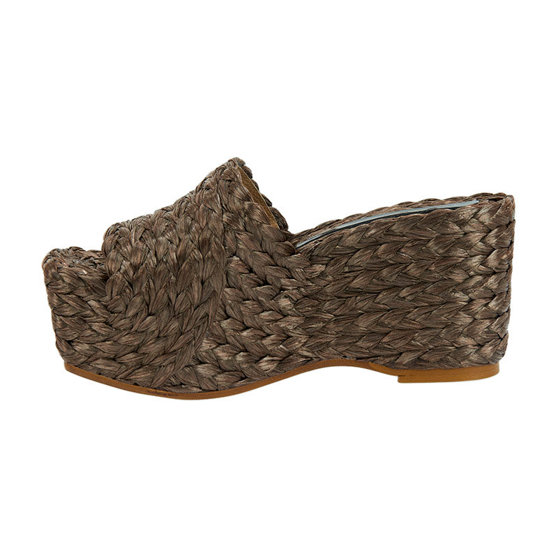 Couverte High-rise Braided Square Toe - Cocoa - Sample Size 37