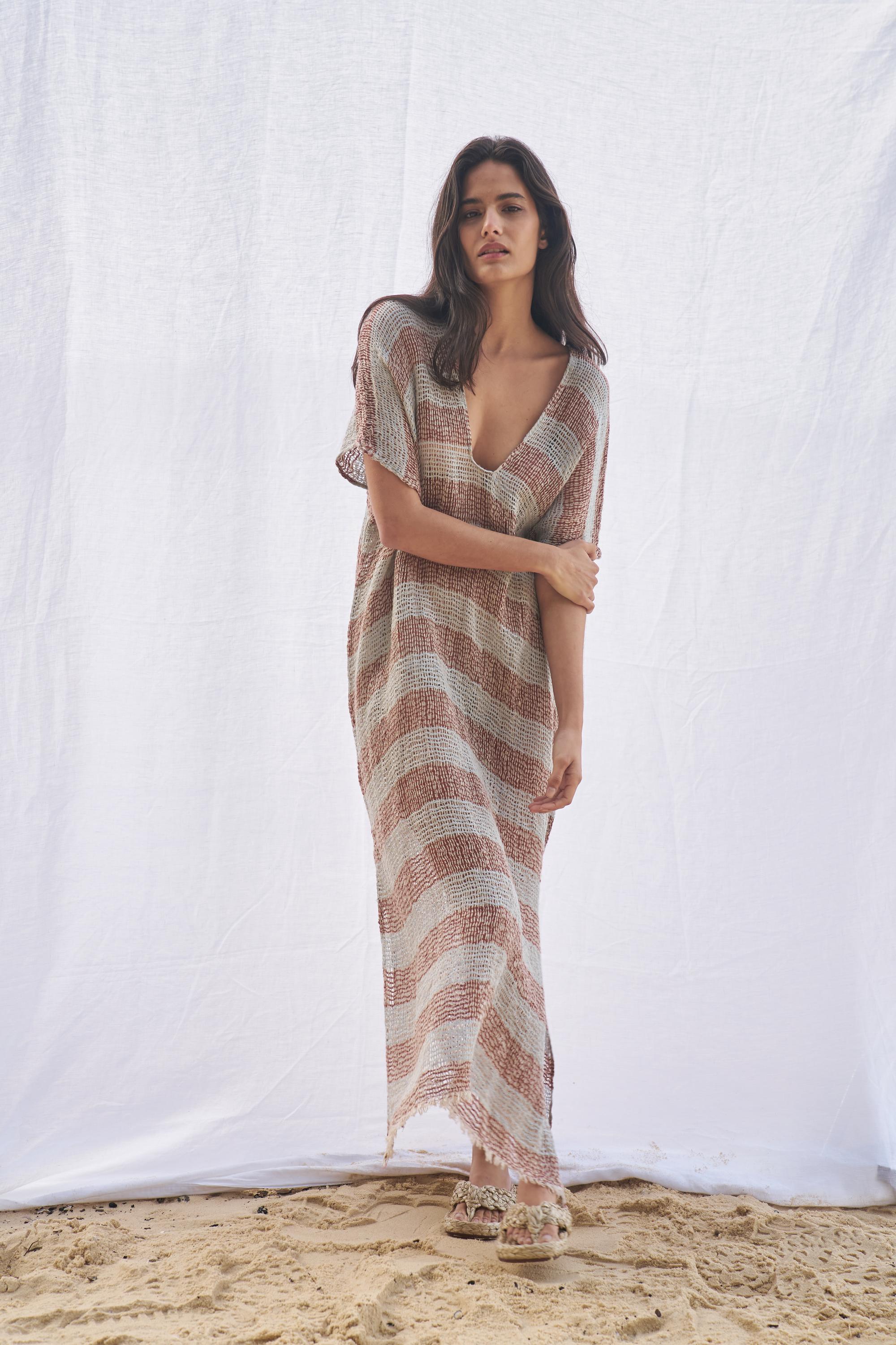 Zaza Dress - Pescatore Sky