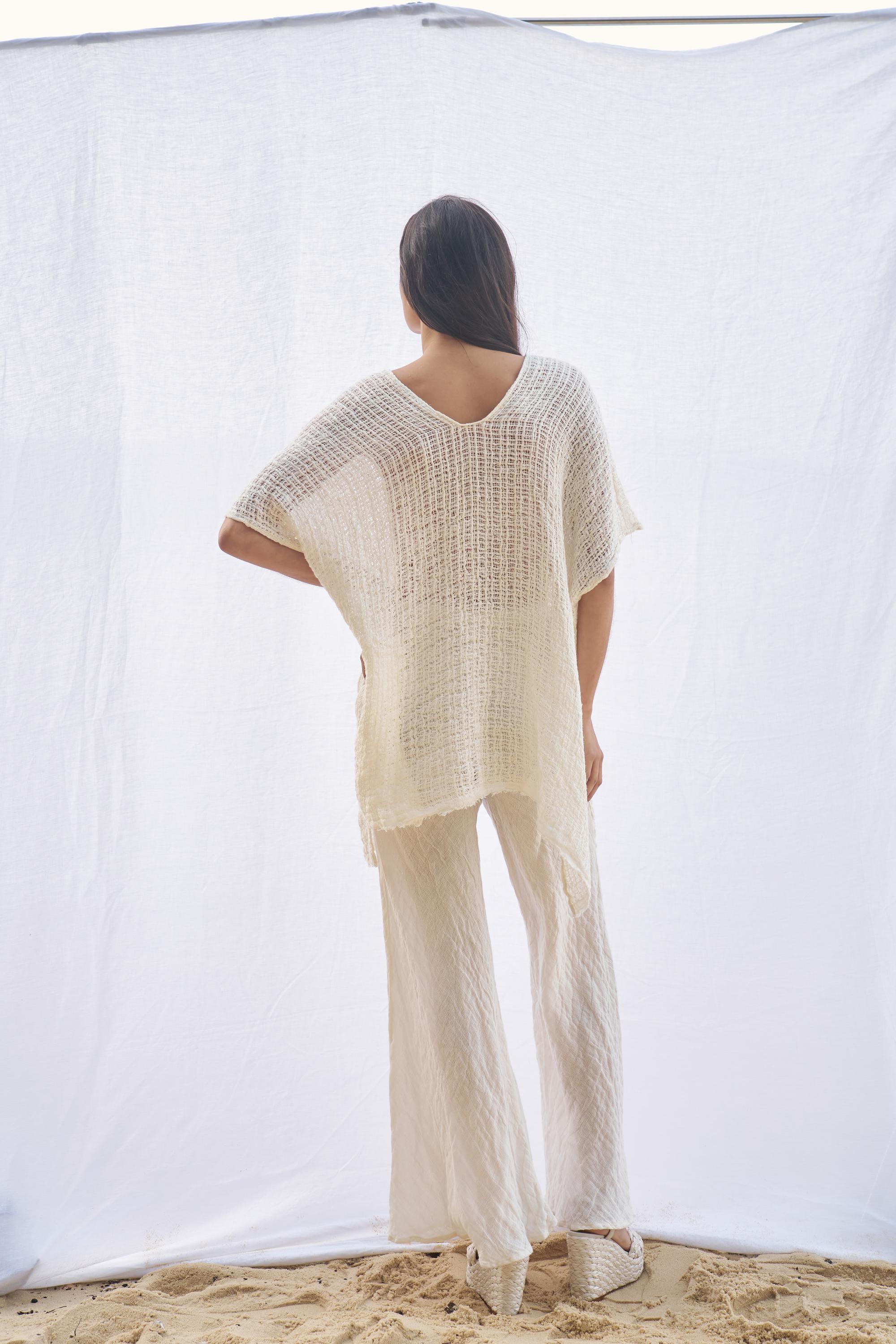 Cuadro Top + Dress - Pescatore Panna