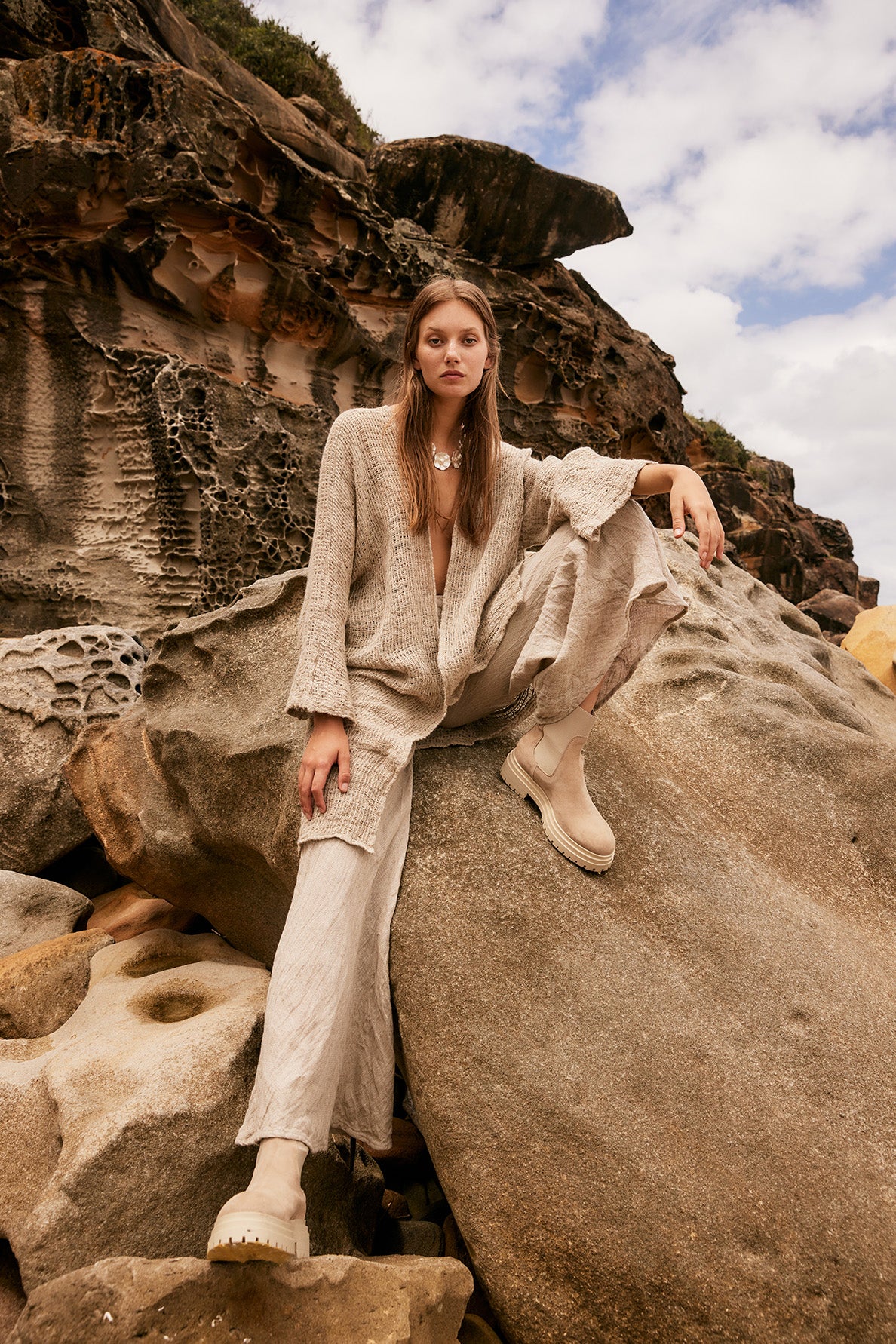 Novo Flare Pant - Brasile Natural