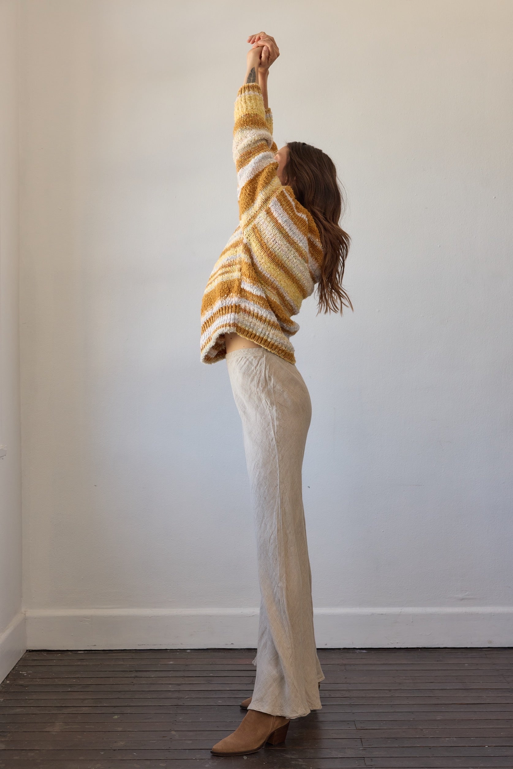 Zephyr Sweater - Marigold Multi
