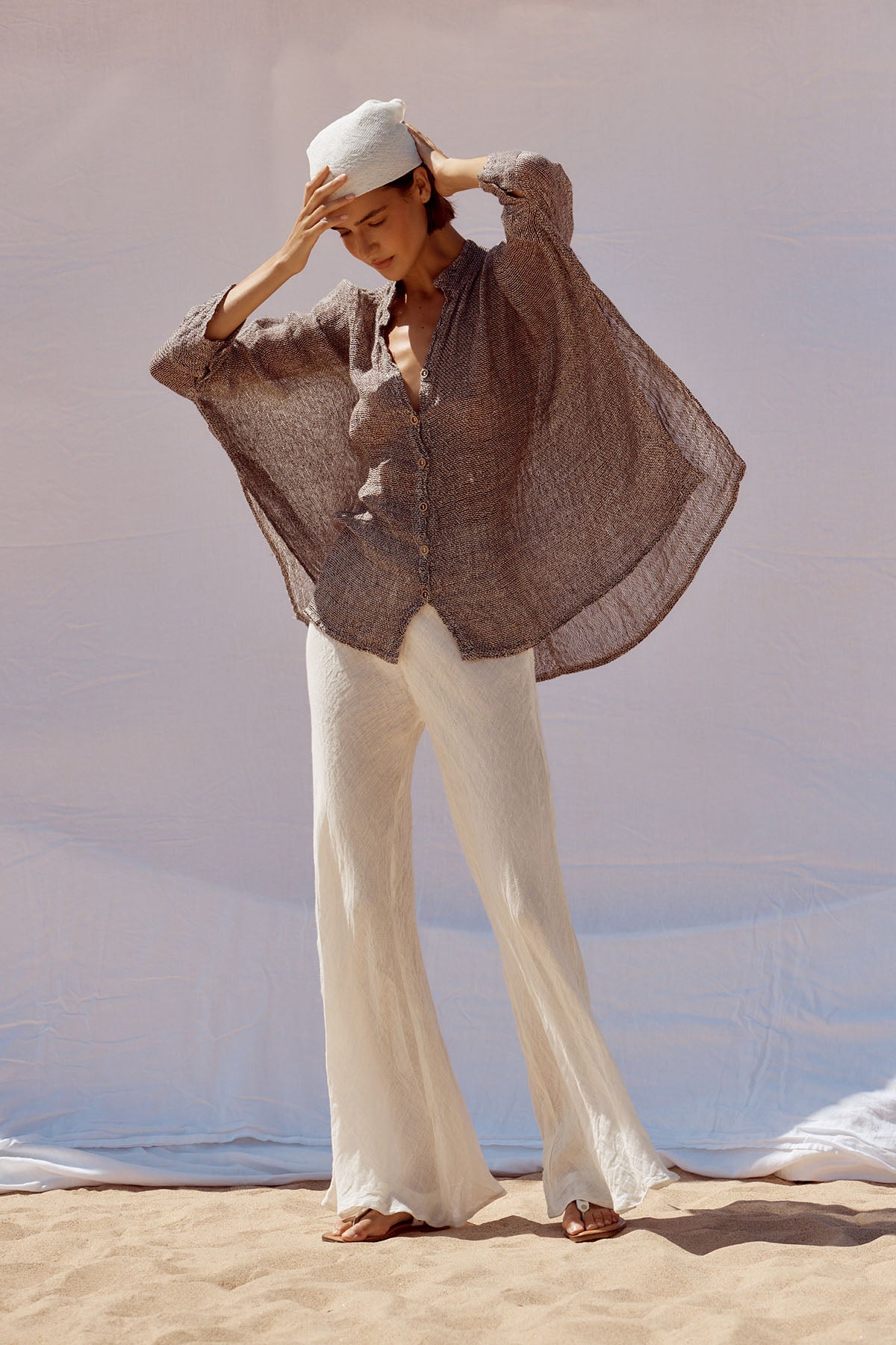 Boa Shirt - Rete Chocolate