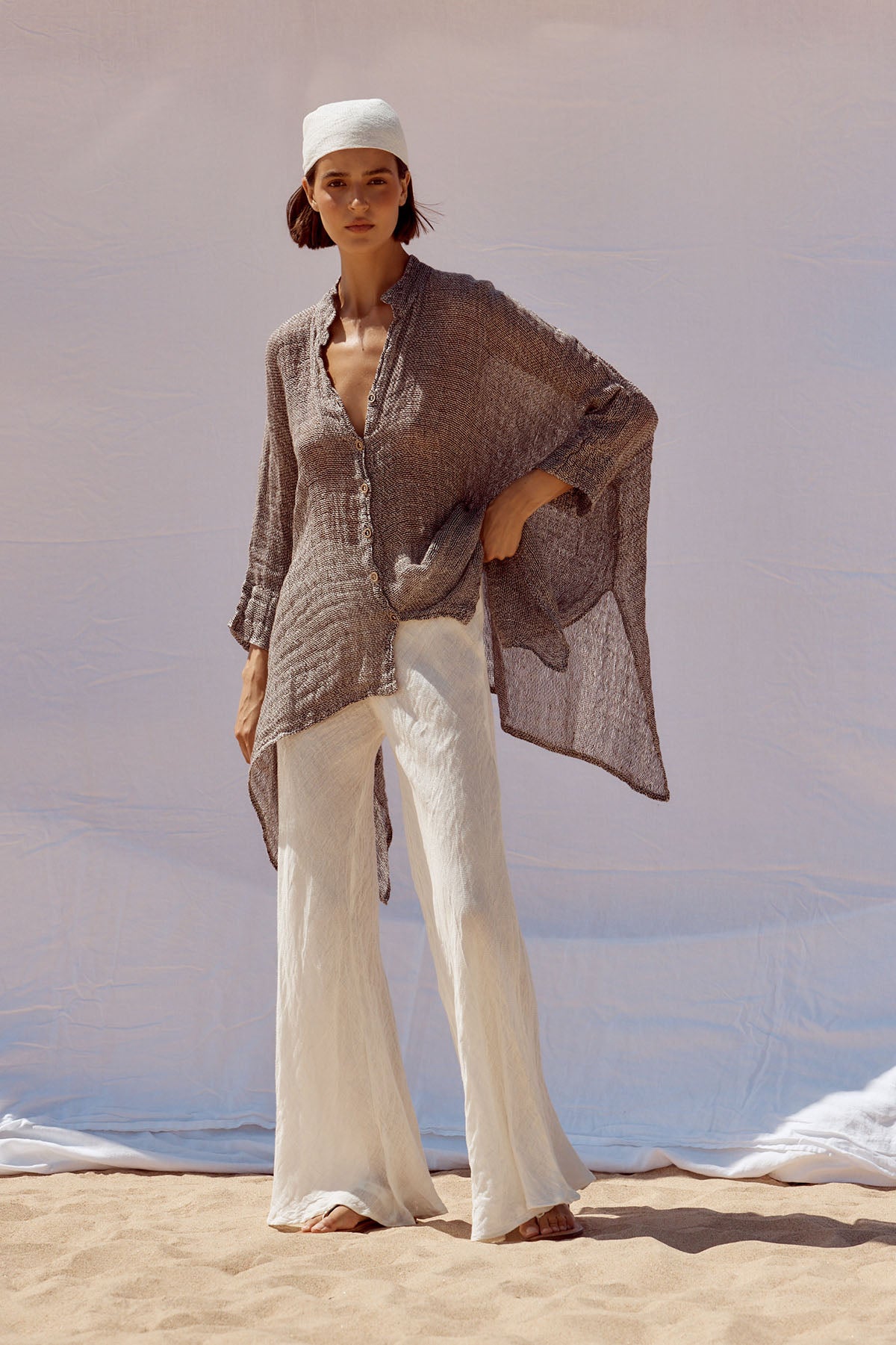 Boa Shirt - Rete Chocolate