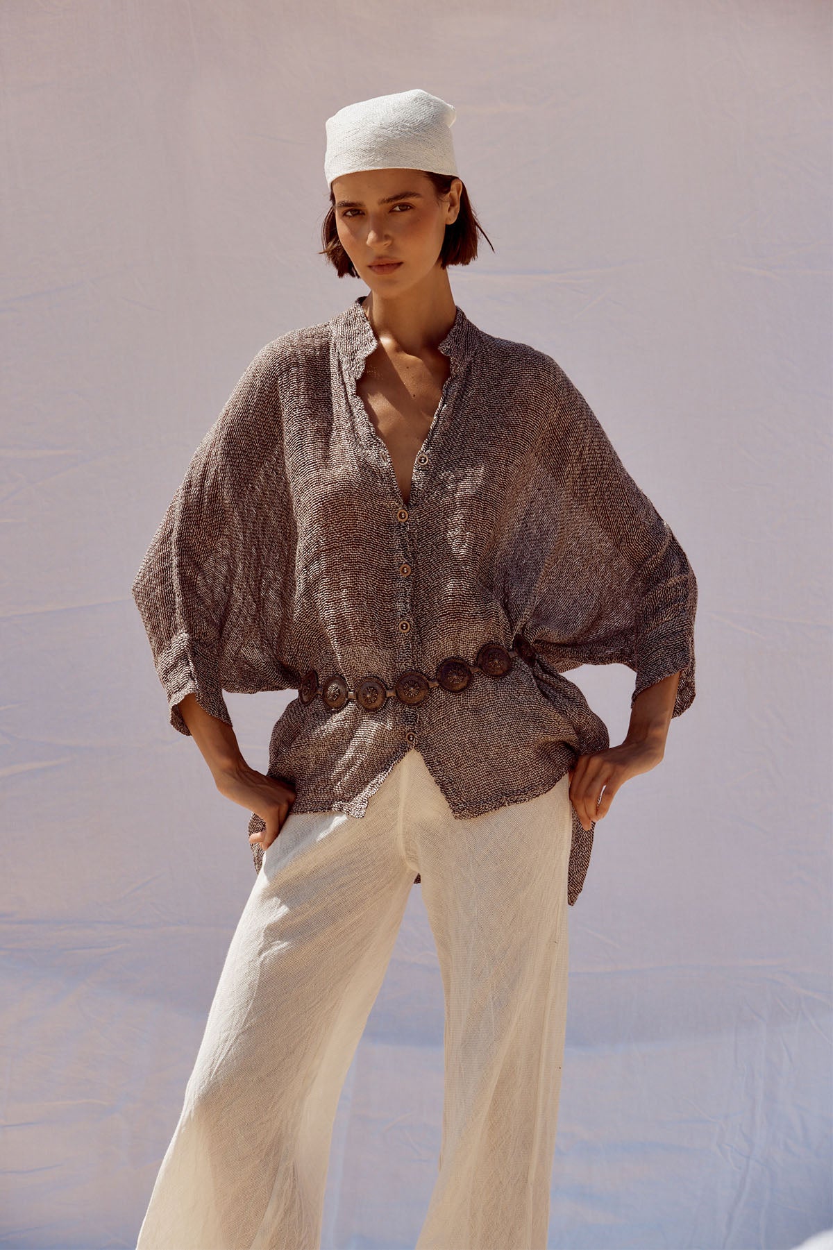 Boa Shirt - Rete Chocolate