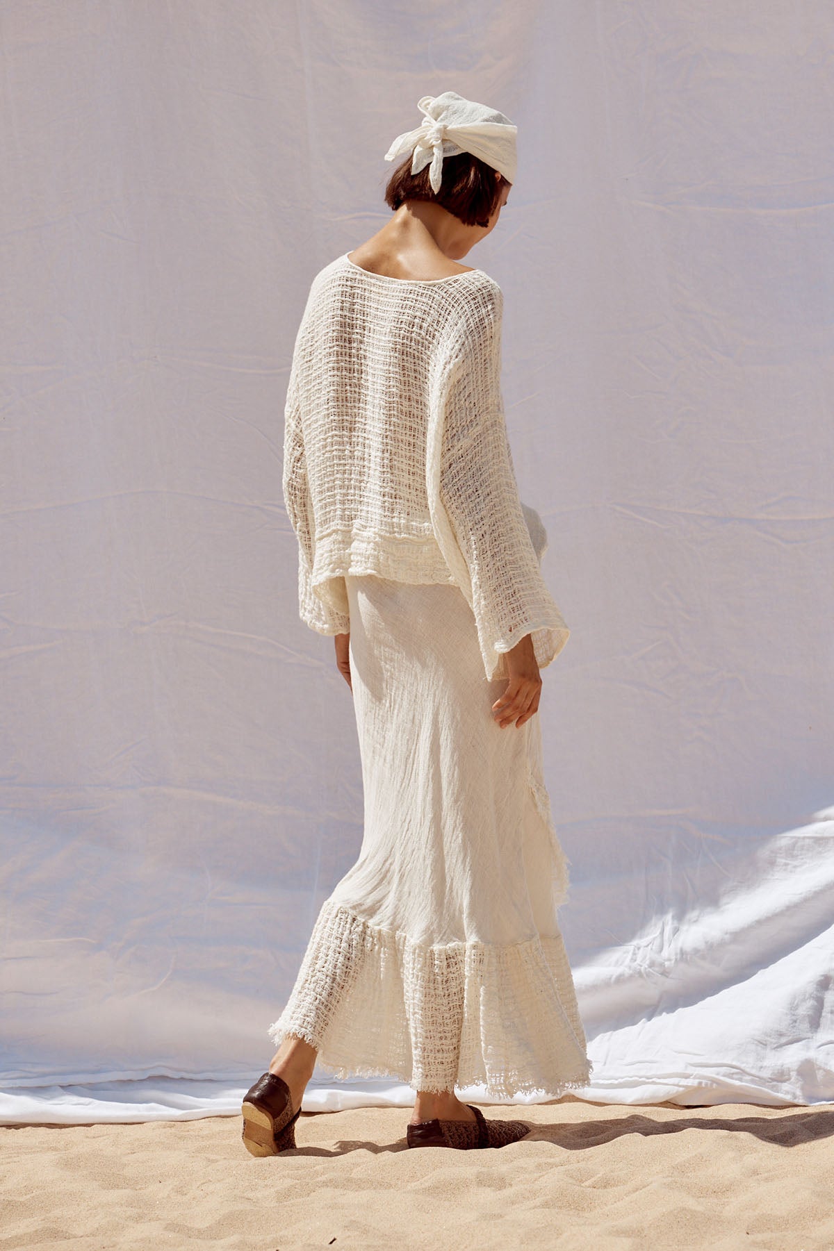 Flunsa Skirt - Brasile Panna