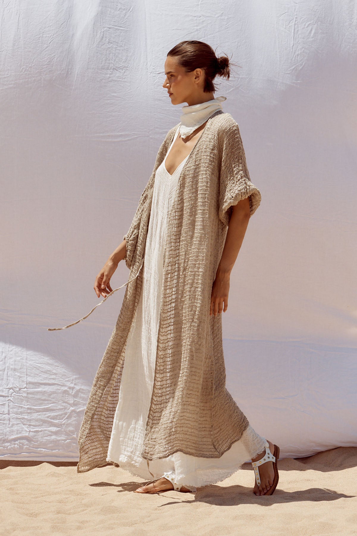 Maxi Ainu + Duster - Cestino Natural