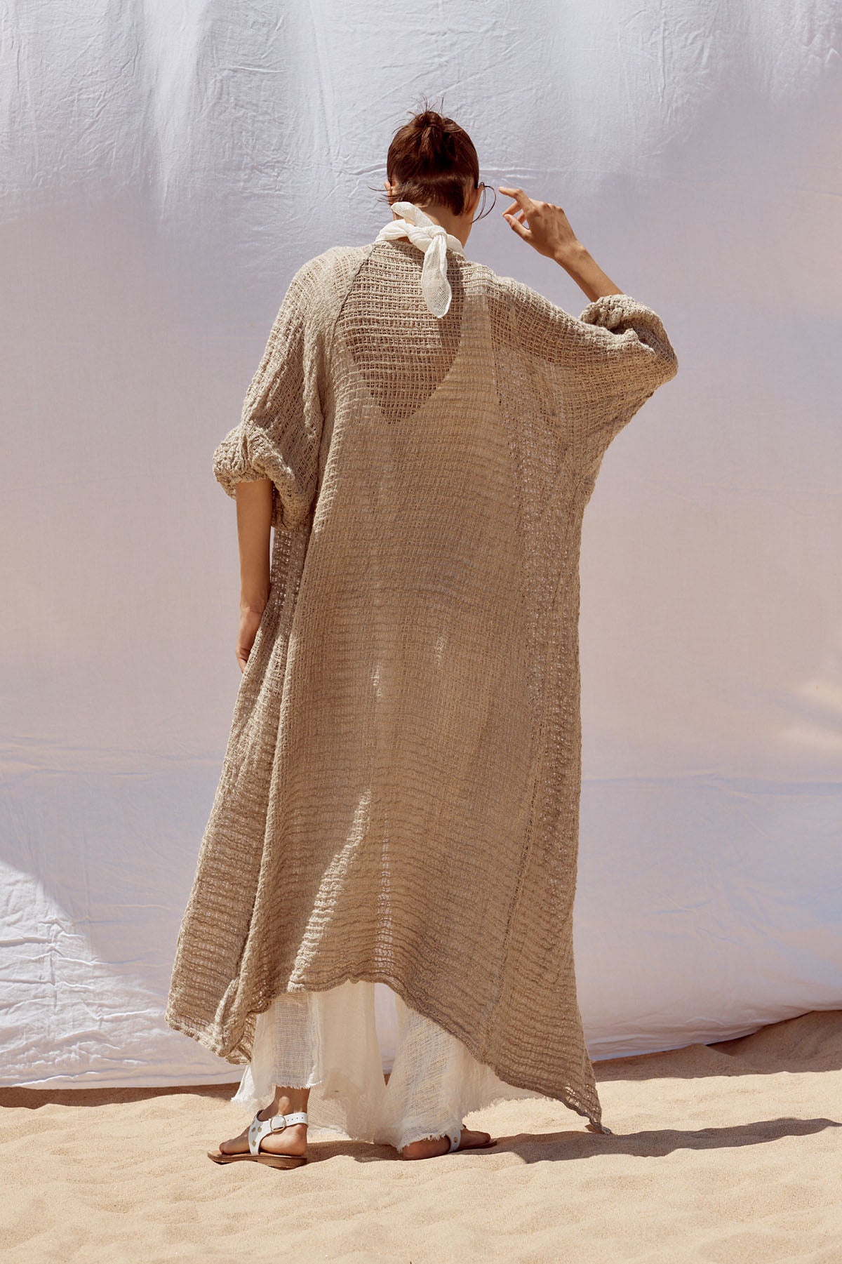 Maxi Ainu + Duster - Cestino Natural