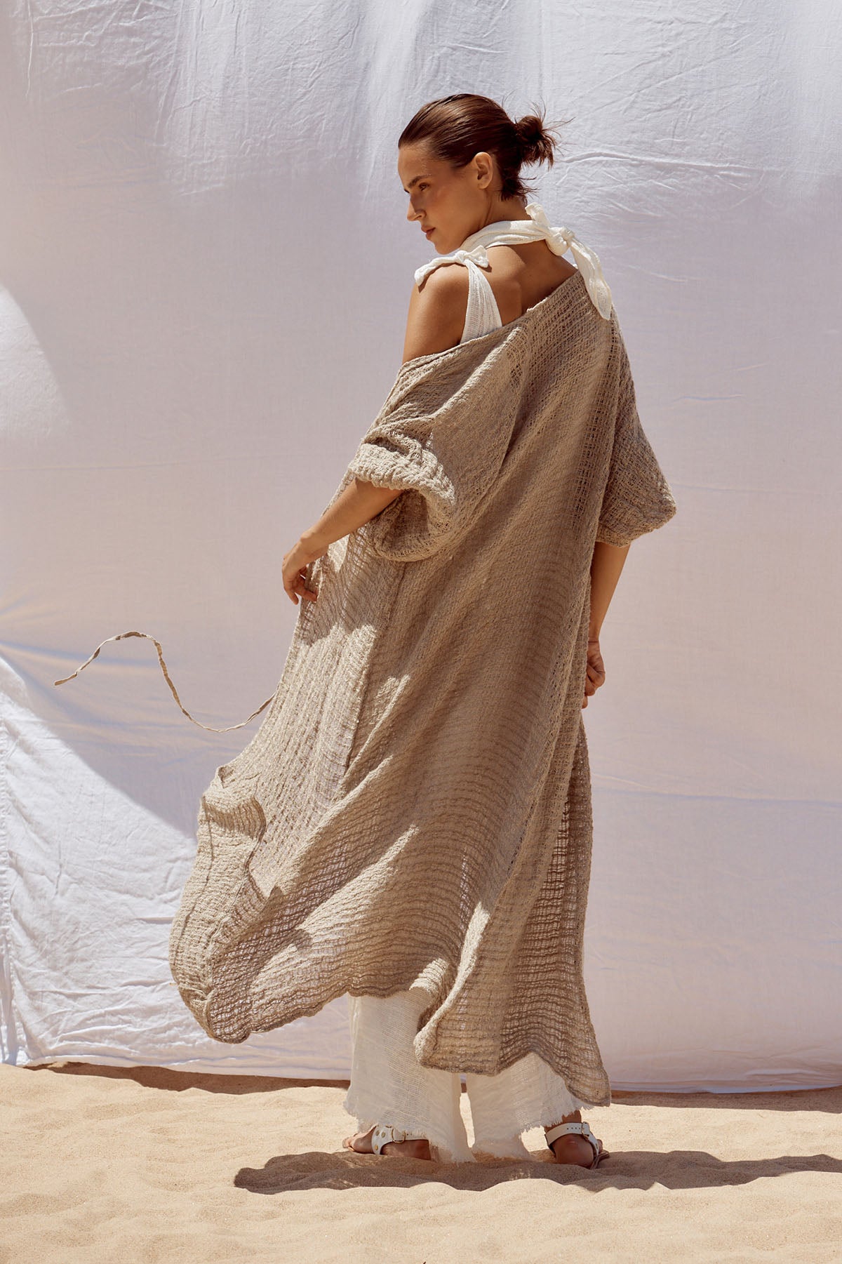 Maxi Ainu + Duster - Cestino Natural